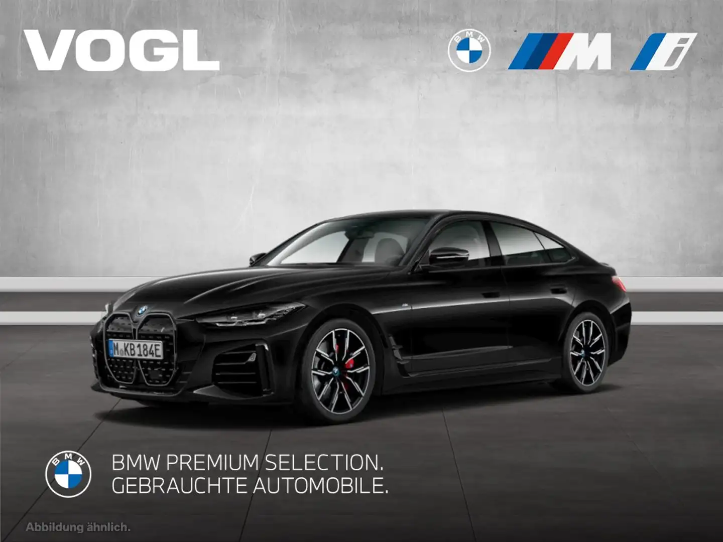BMW i4 eDrive35 Gran Coupé Schwarz - 1