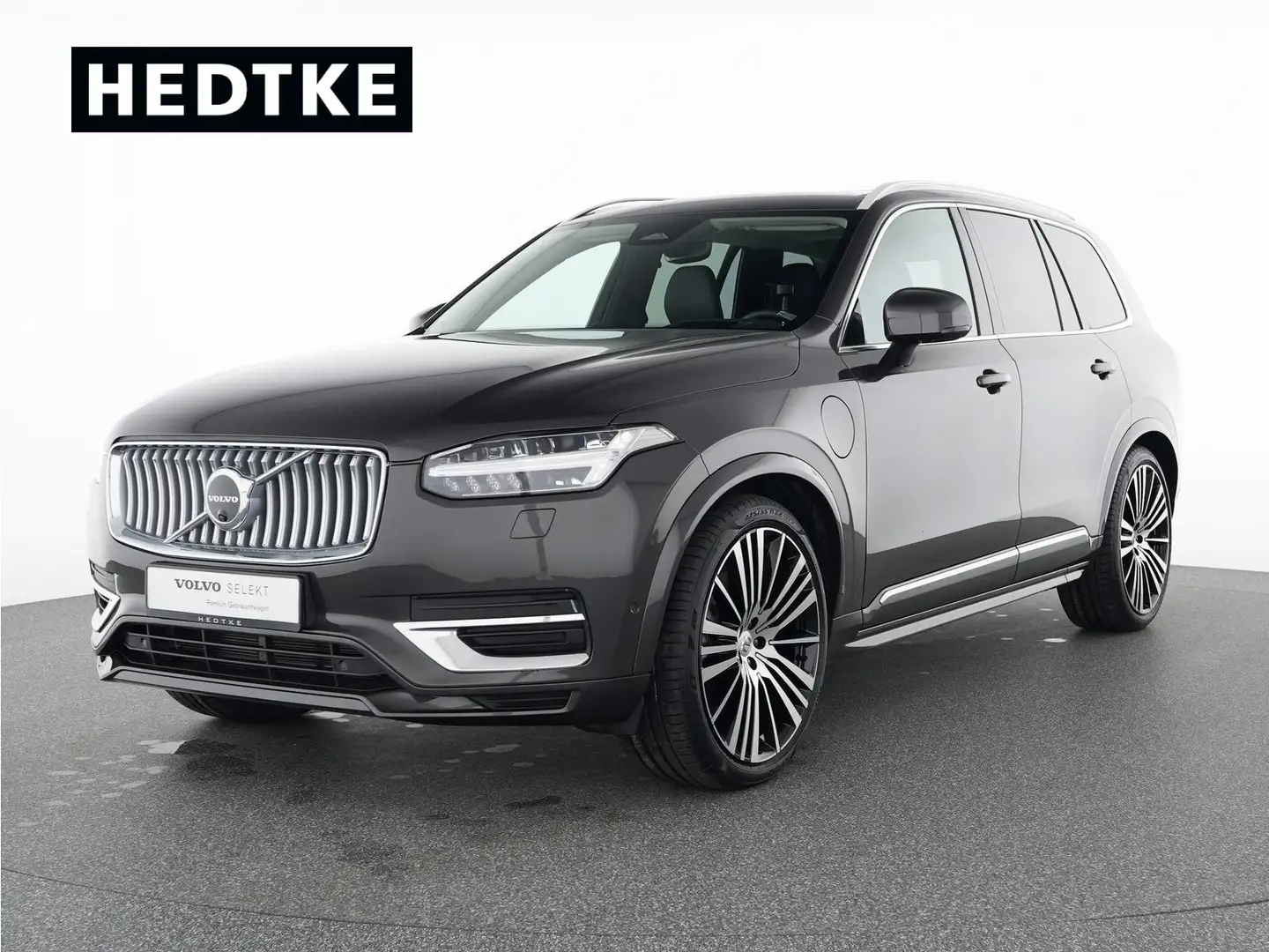 Volvo XC90 T8 AWD Ultra Bright 22"+AHK+B&W+MASSAGE+360 Grau - 1