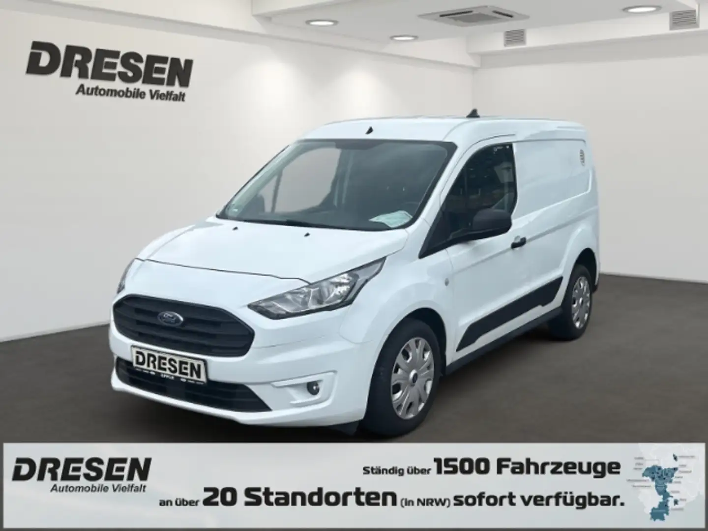 Ford Transit Connect Kasten Trend 1.5 Allwetter Klima DAB Notbremsass. Blanc - 1