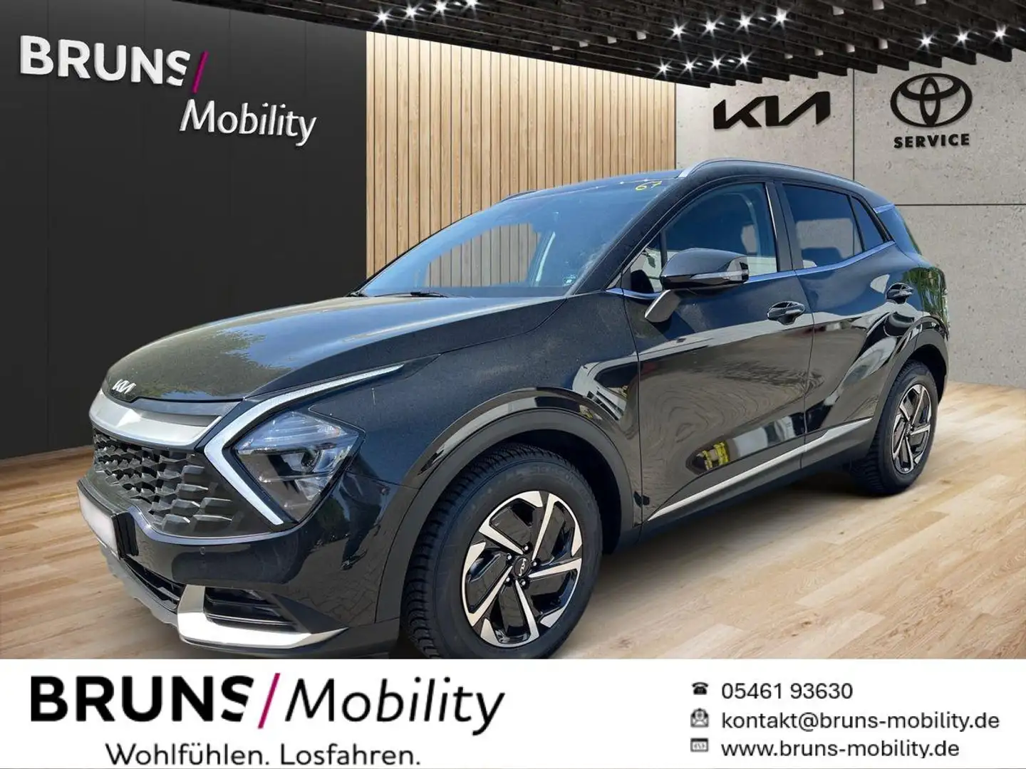Kia Sportage 1.6T VISION Komfort-Paket Navi Kamera Negro - 1