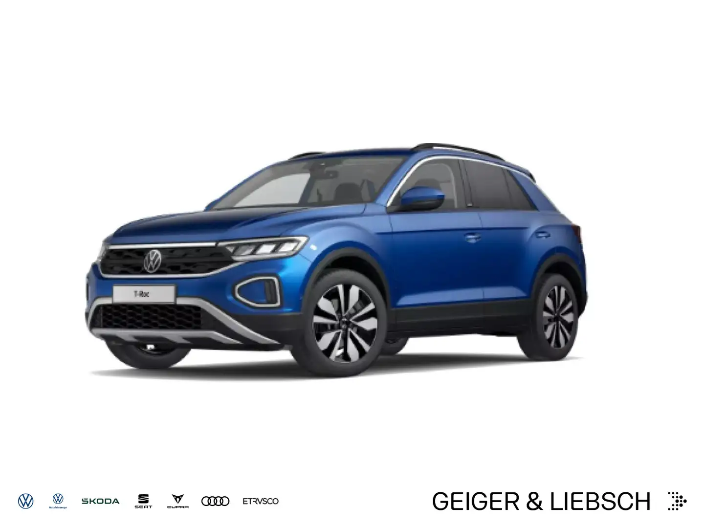 Volkswagen T-Roc Life 1.5 l TSI OPF 110 kW (150 PS) 6-Gang Blau - 1