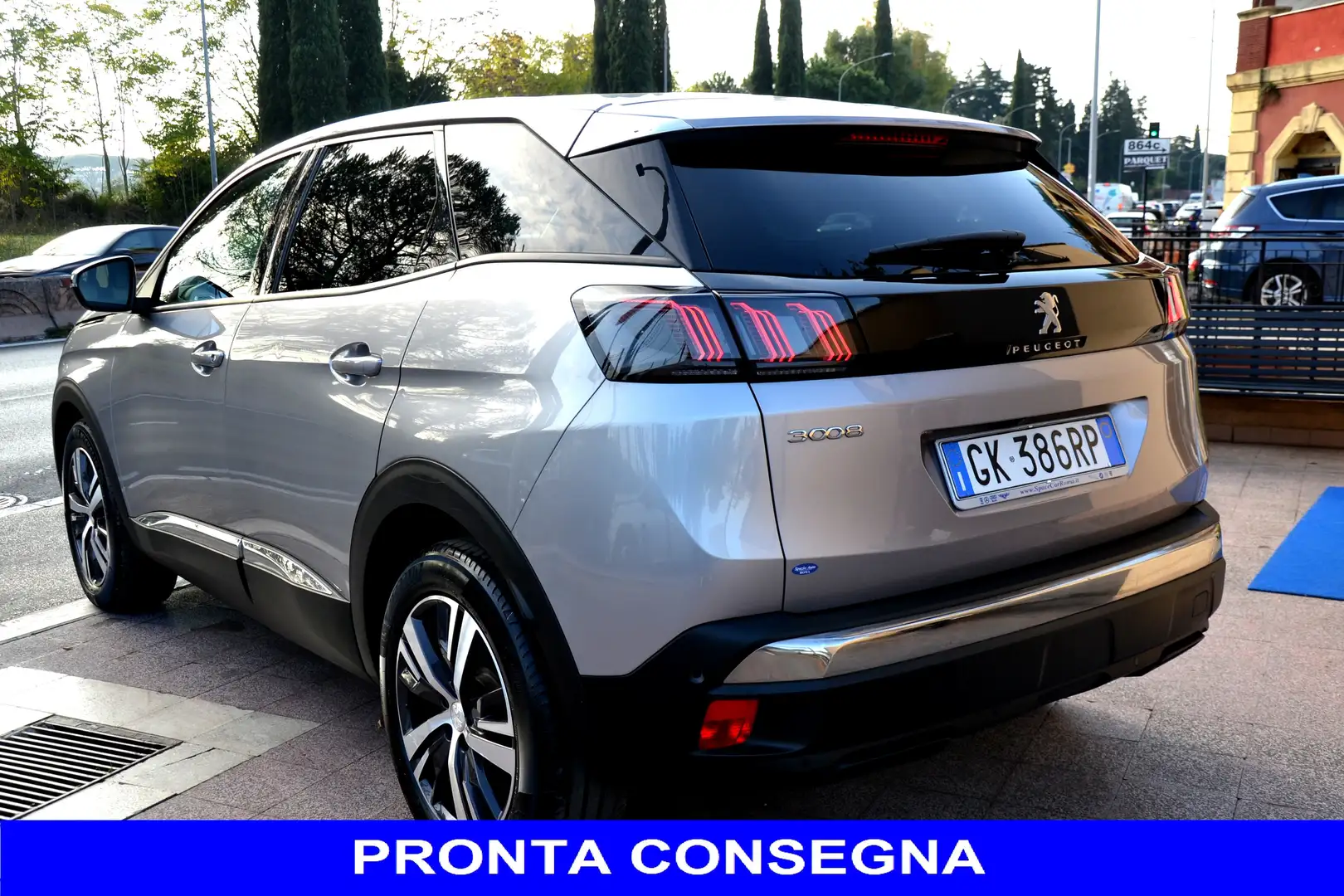 Peugeot 3008 1.5 HDi 130CV EAT8 ALLURE **PREZZO VERO**UNIPRO'* Grau - 2