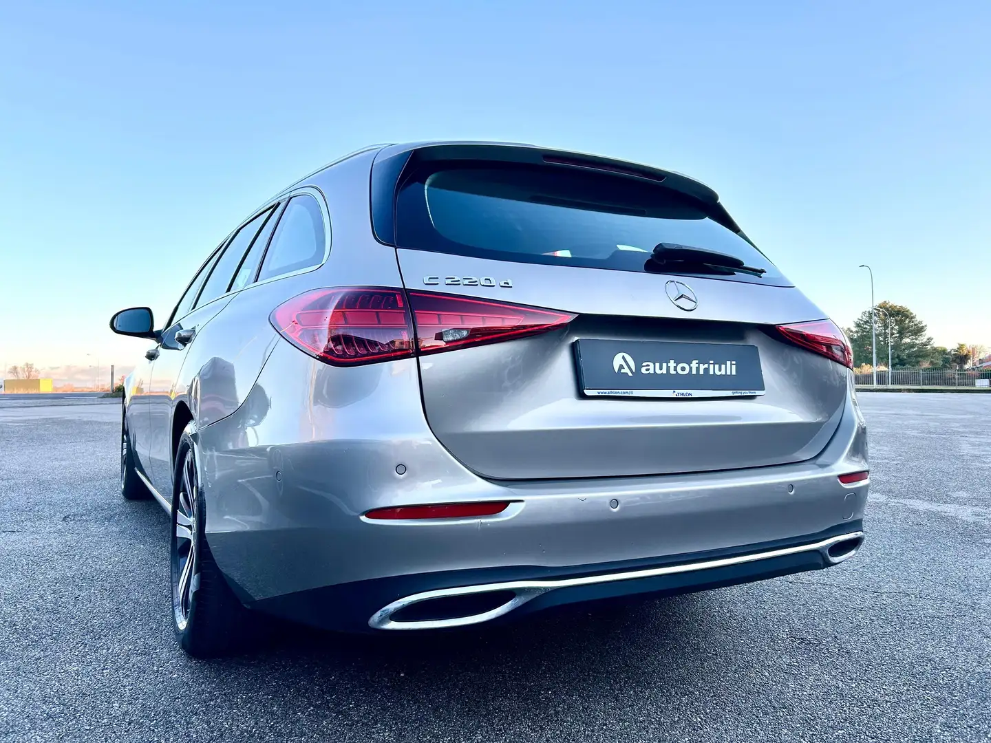 Mercedes-Benz C 220 SW D MHEV 200CV Business auto Argent - 2