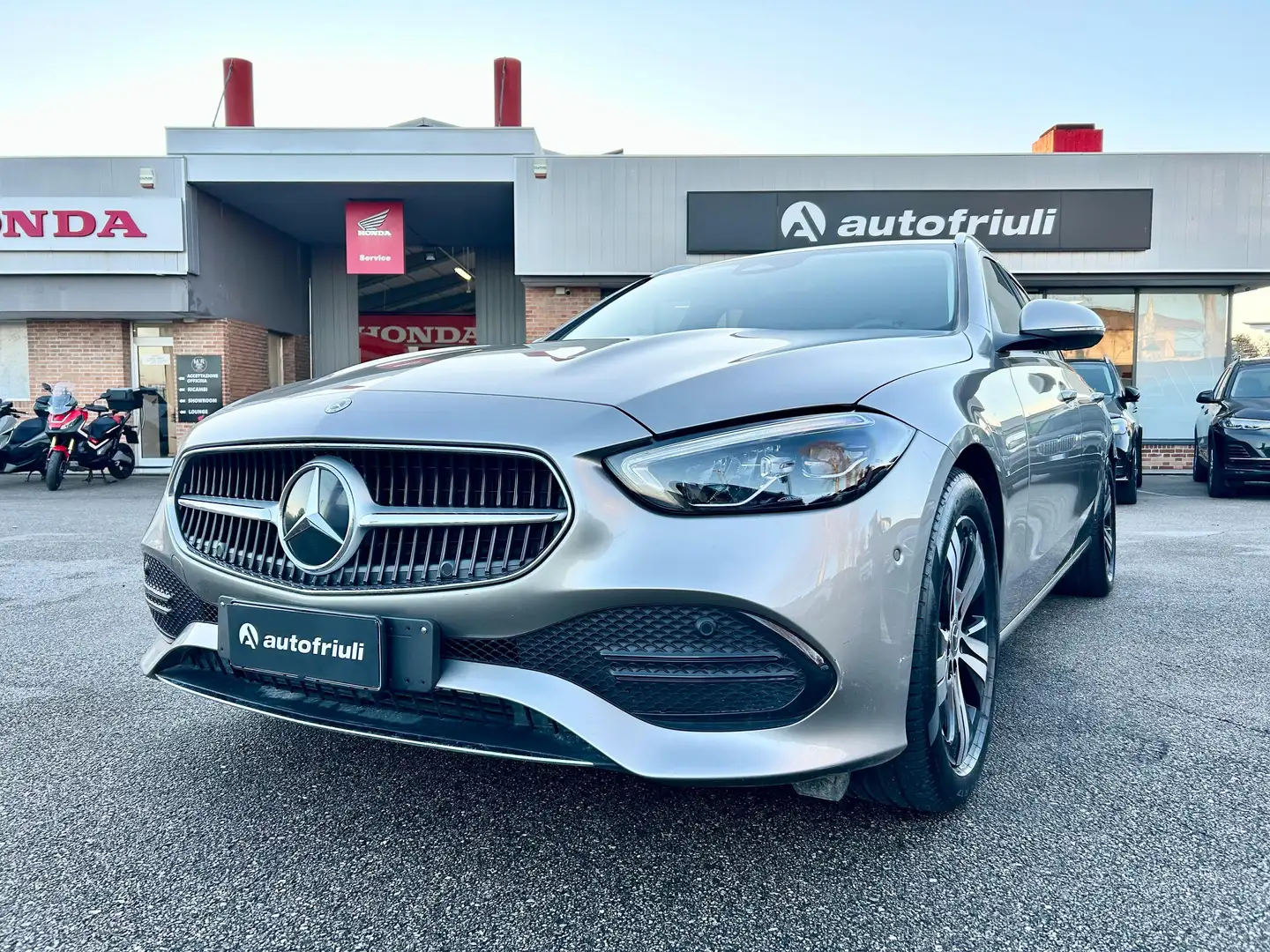 Mercedes-Benz C 220 SW D MHEV 200CV Business auto Argent - 1