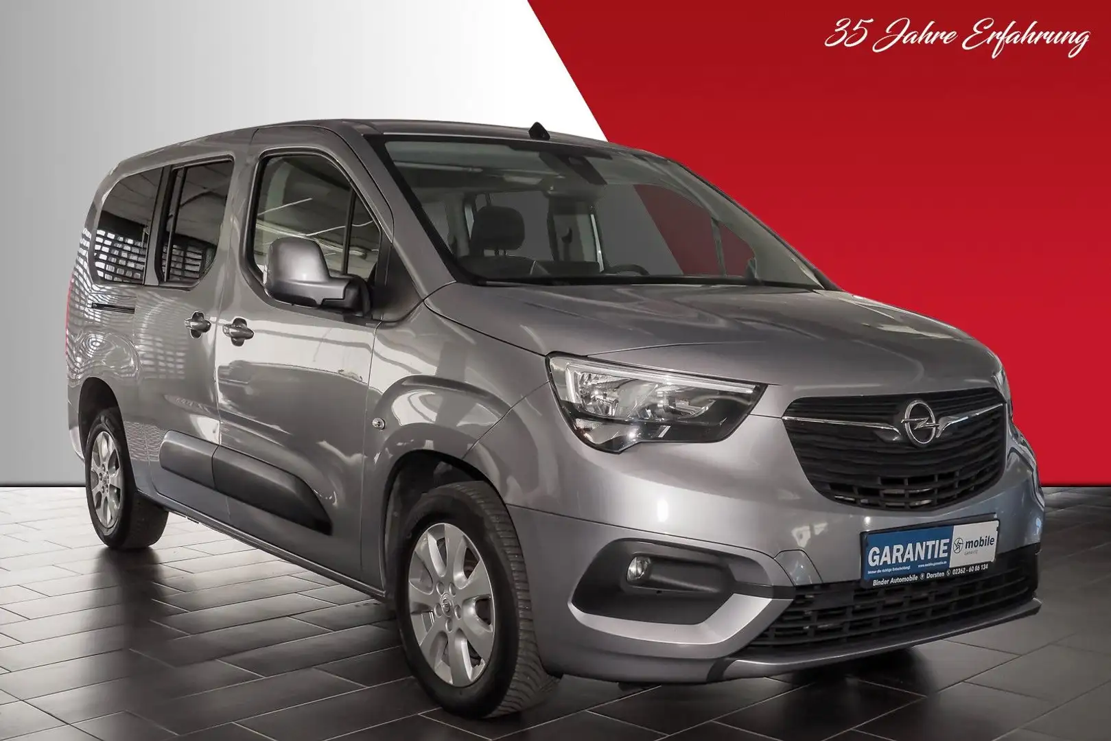 Opel Combo Life E Elegance*7 SITZE*VOLLE GARANTIE*TOP Grau - 2