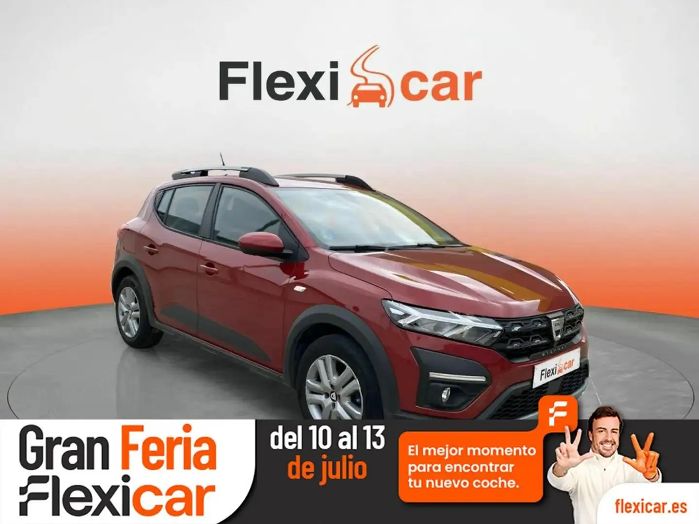 Dacia Sandero Expression 74kW (100CV) ECO-G Rojo - 1