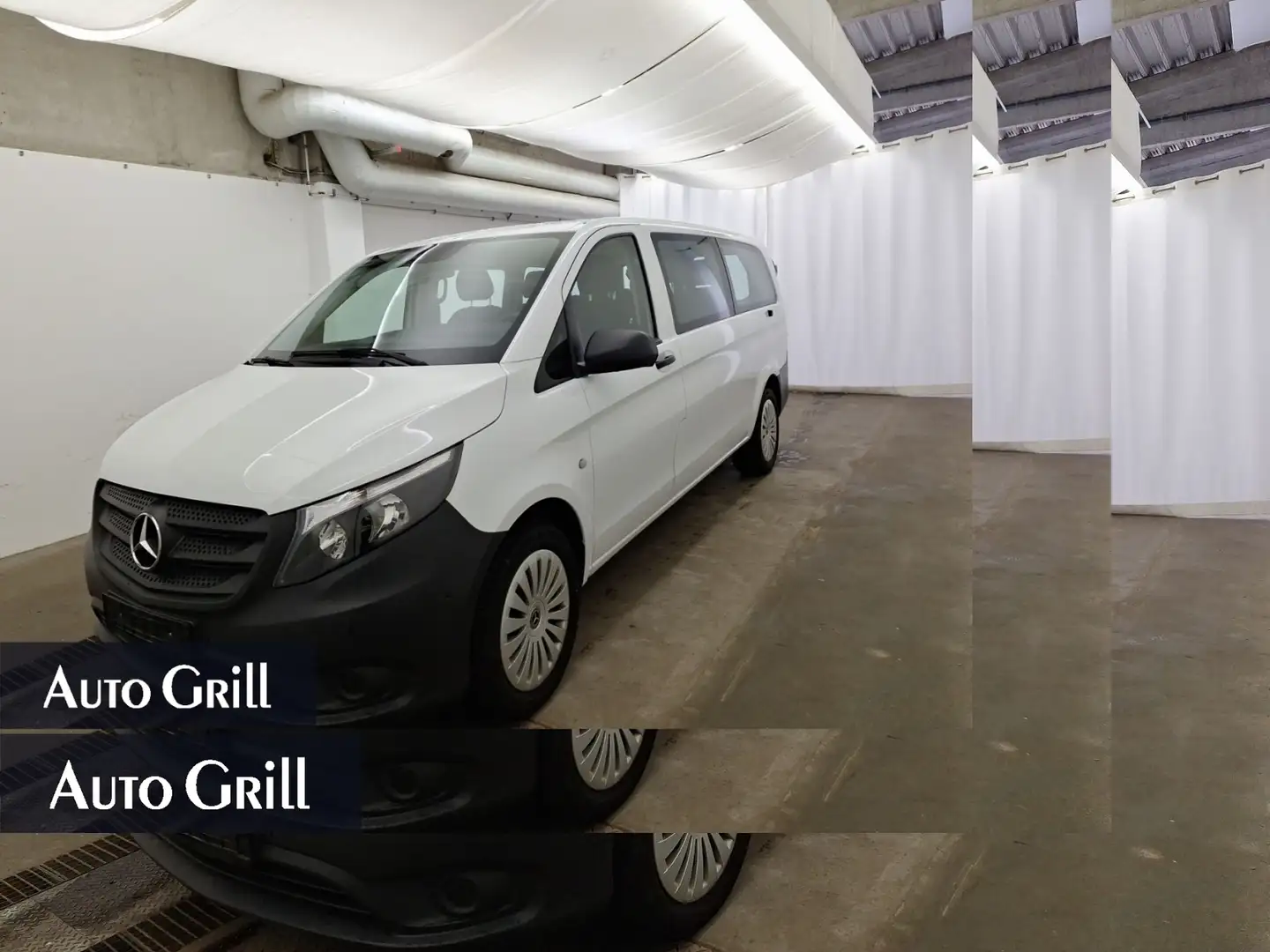 Mercedes-Benz Vito extralang +Cam.+Navi+AHKVorb+Totw+AUT+PTS+ Weiß - 1