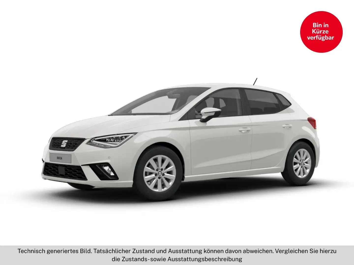SEAT Ibiza Weiß - 2