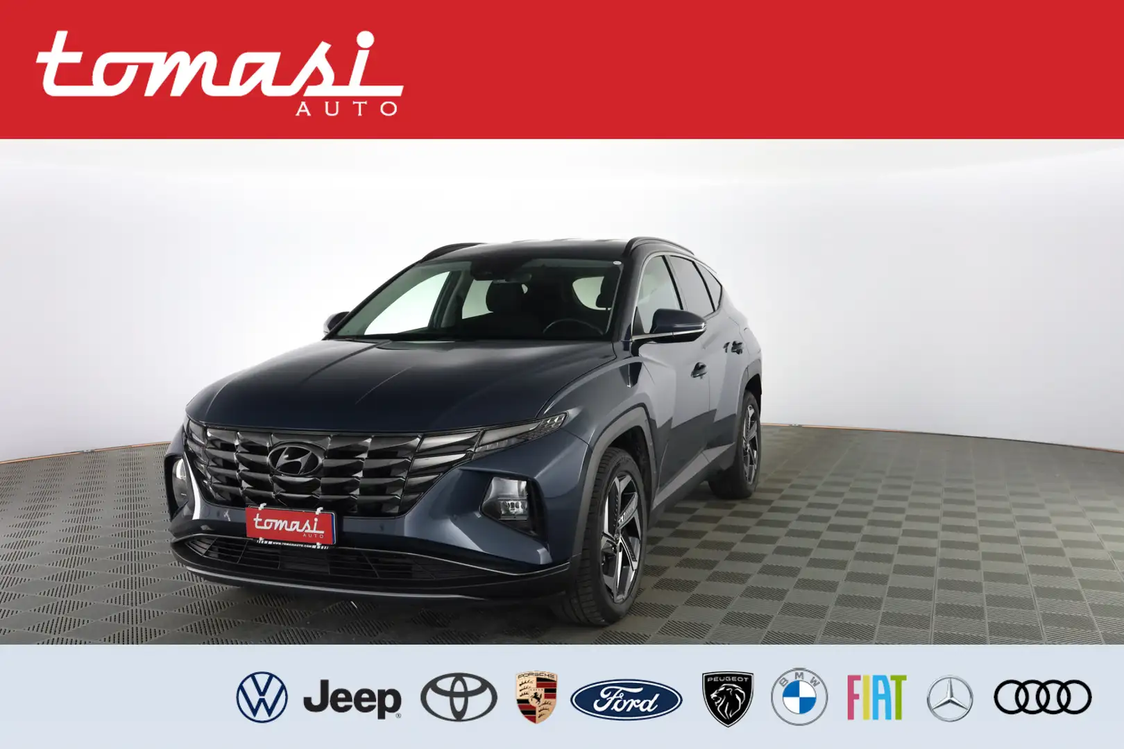 Hyundai TUCSON 1.6 HEV aut. XLine Bleu - 1