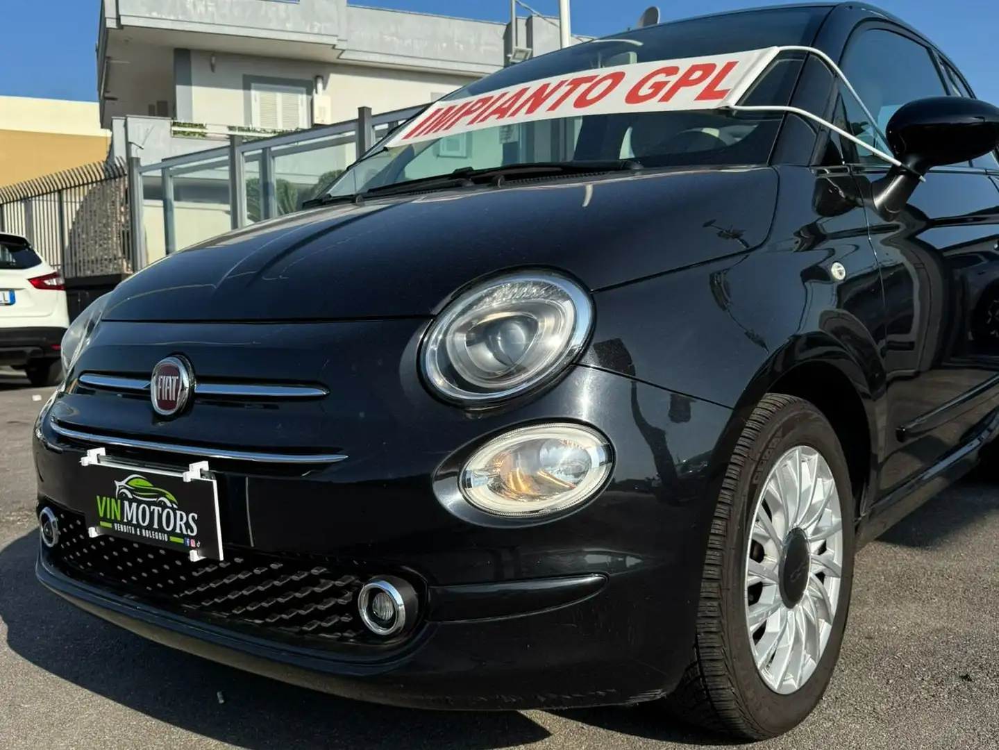 Fiat 500 1.2 Lounge s&s 69cv Nero - 2