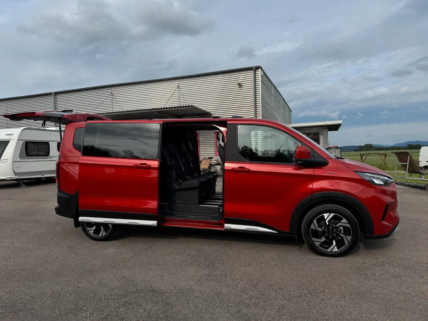 Ford Tourneo Custom L2 Active AWD | sofort verfügbar Rojo - 2