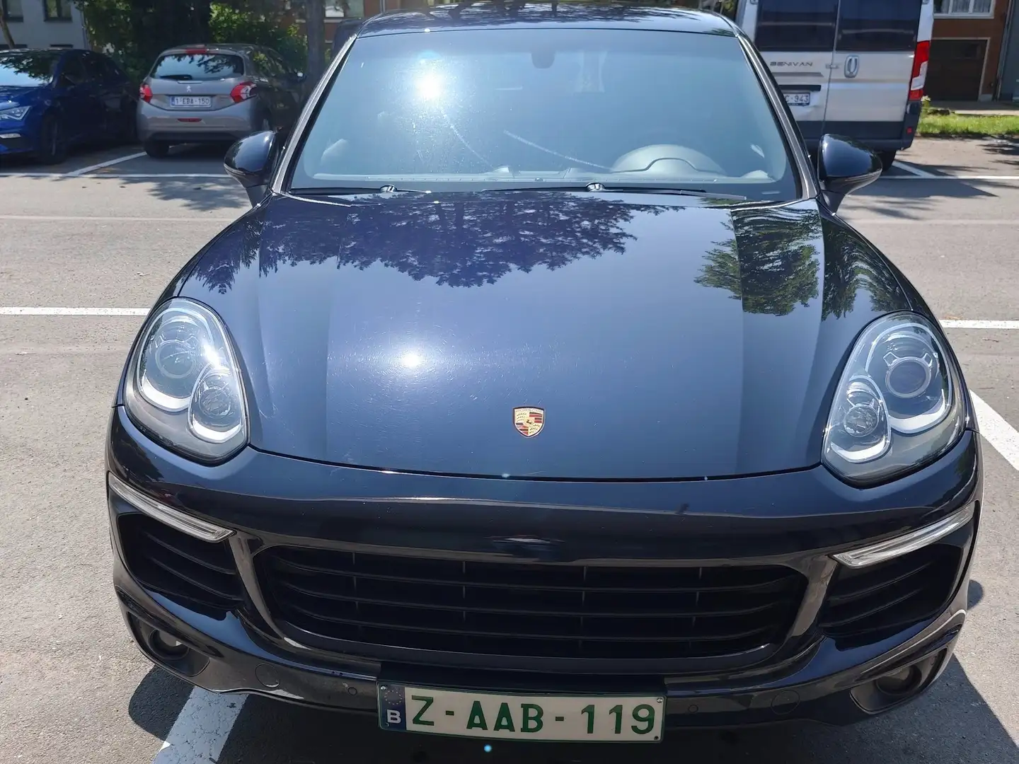 Porsche Cayenne 3.0i V6 PHEV S Tiptronic (306 kW) Blauw - 1