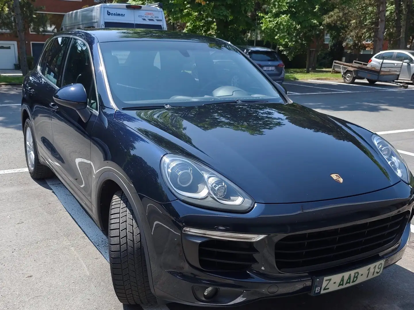 Porsche Cayenne 3.0i V6 PHEV S Tiptronic (306 kW) Blauw - 2