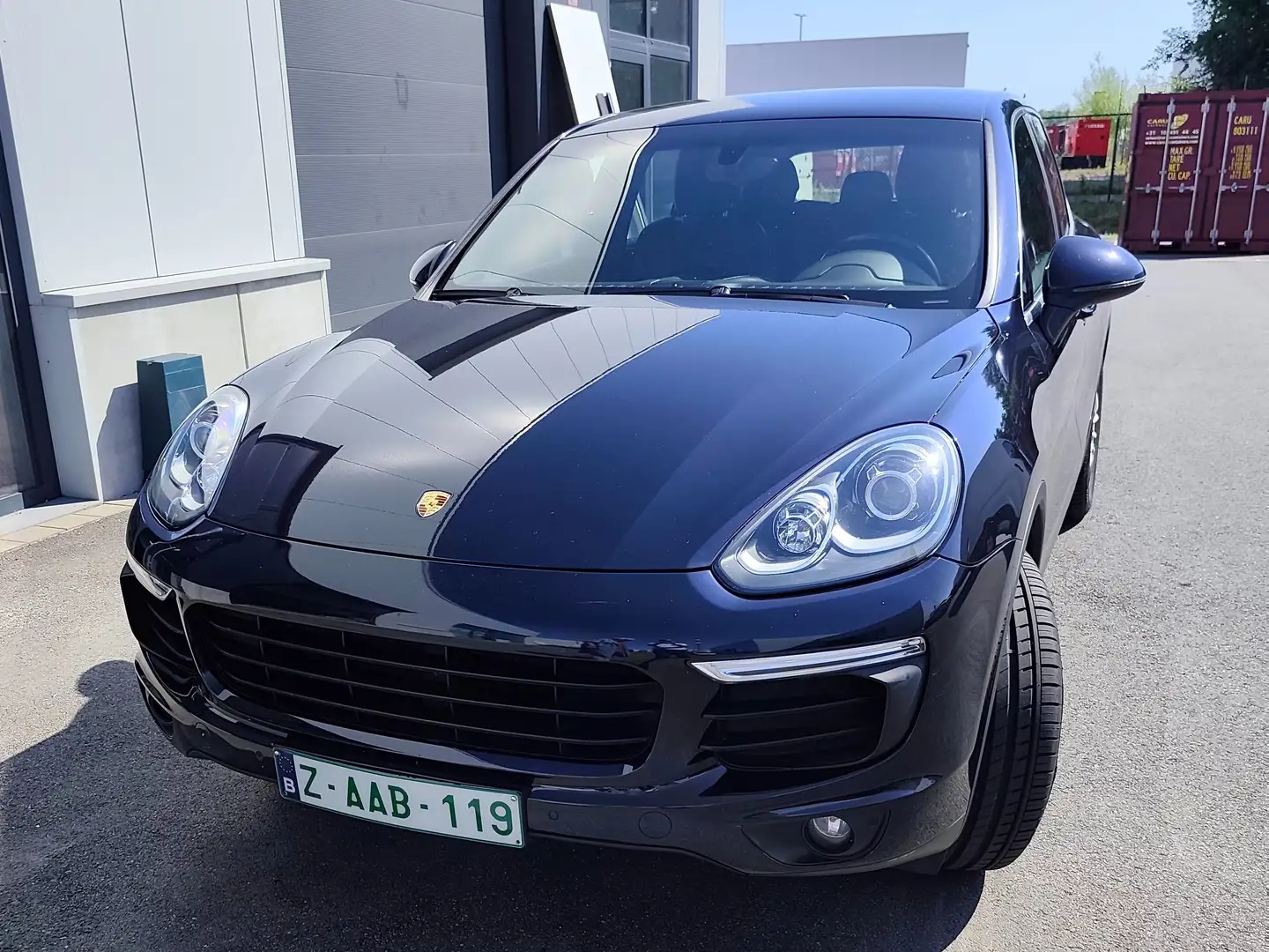 Porsche Cayenne S e-hybrid Blauw - 1