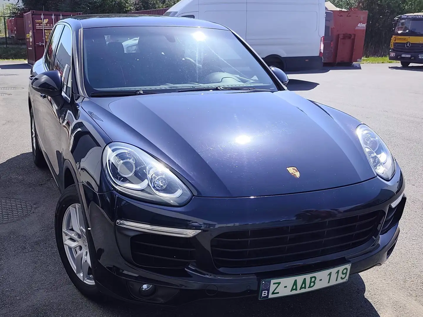 Porsche Cayenne S e-hybrid Blauw - 2