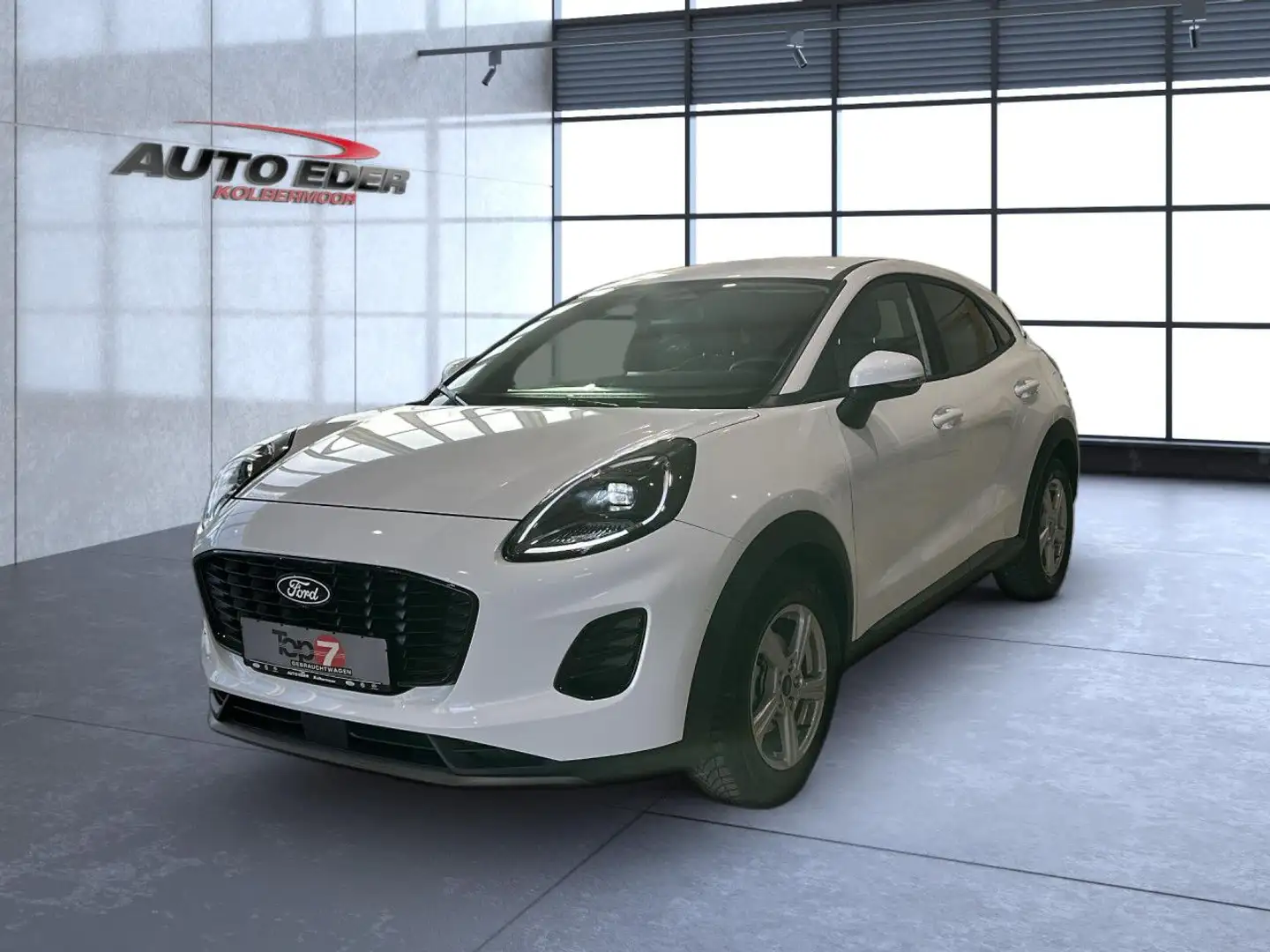 Ford Puma Titanium Bluetooth Navi LED Klima el. Fenster Weiß - 2