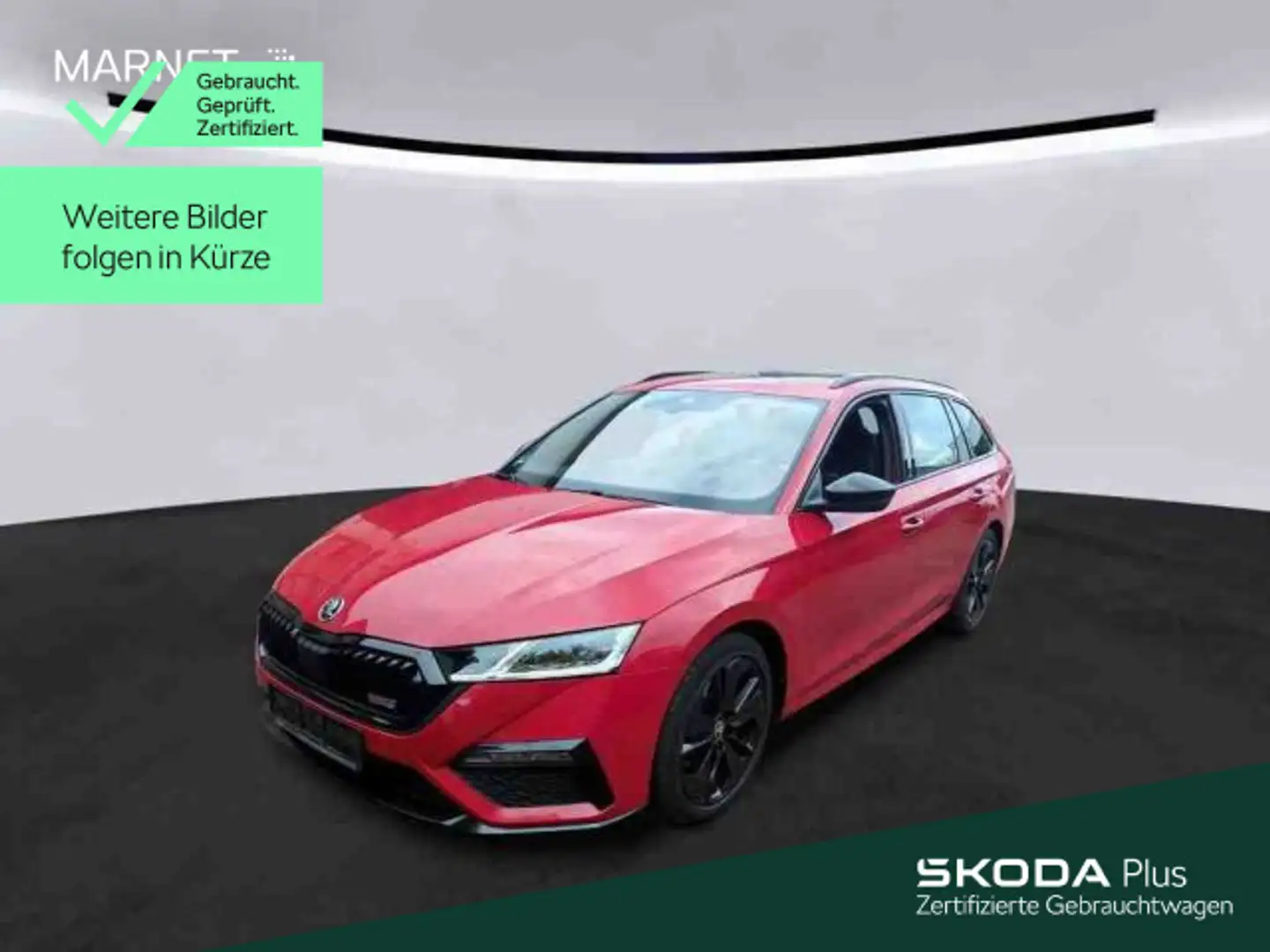 Skoda Octavia Combi 2.0 TDI DSG RS 4x4 Navi*AHK*StHzg Rood - 1