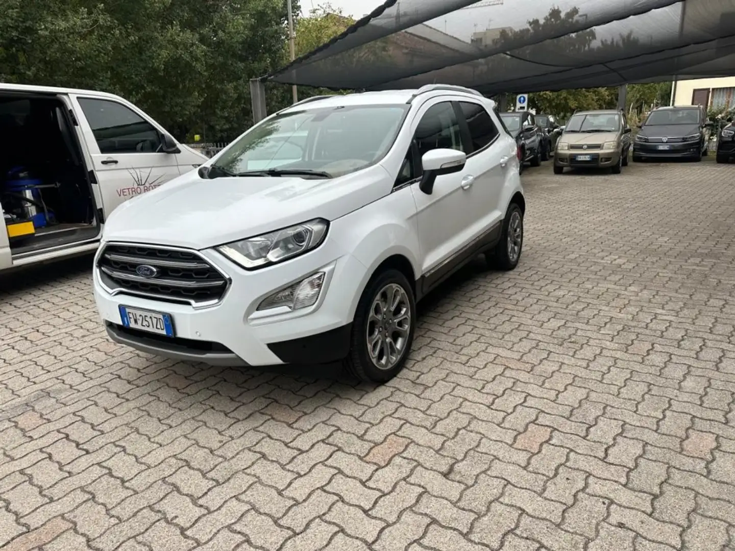 Ford EcoSport 1.5 Eco125 CV AWD ST-Line Black Edition OK NEOPATE Bianco - 1