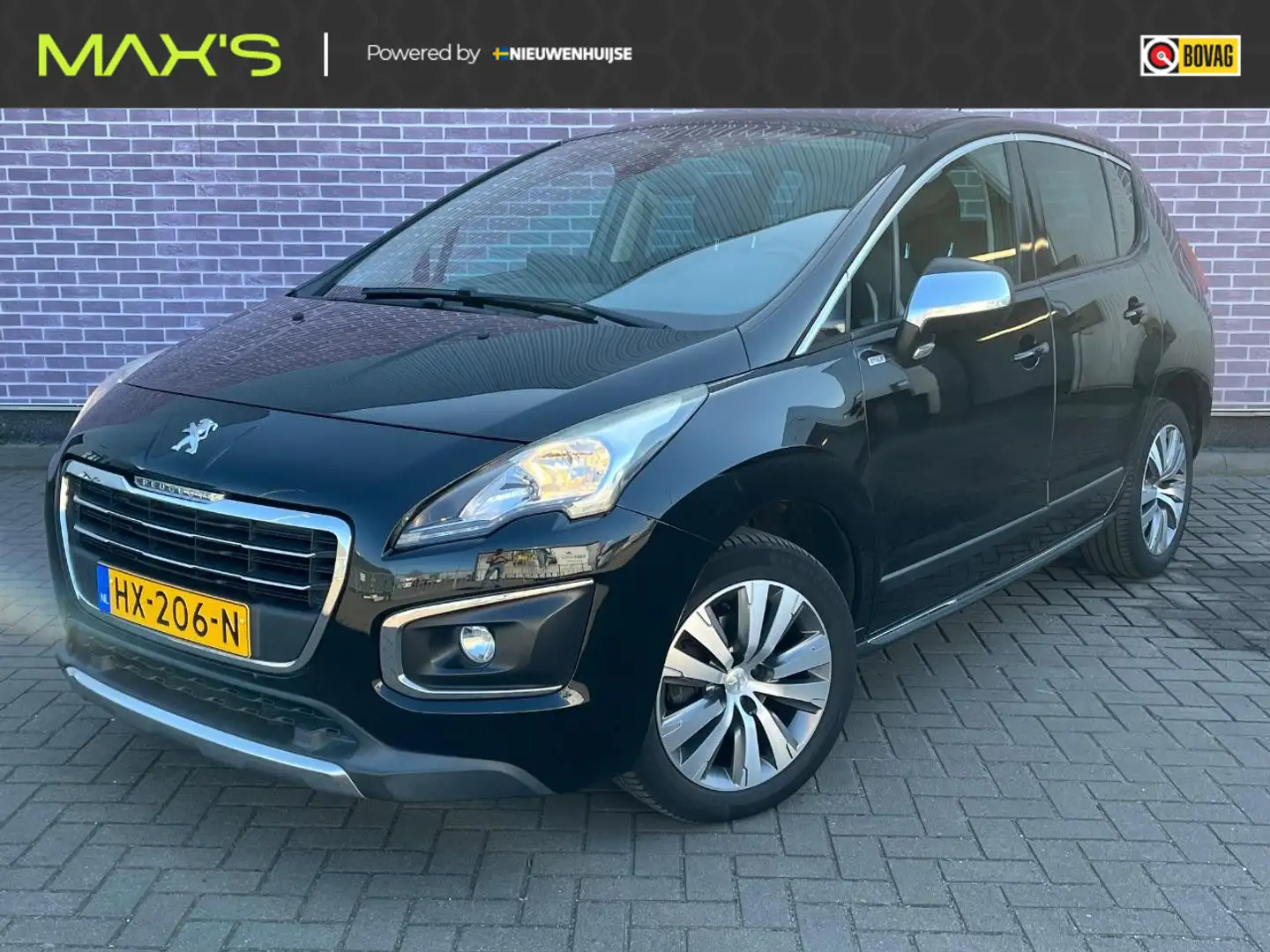 Peugeot 3008 1.2 PureTech Style | Trekhaak | Panoramadak | Clim Schwarz - 1