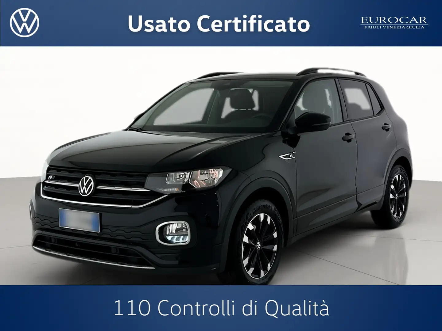 Volkswagen T-Cross 1.0 tsi sport 110cv dsg Negro - 1