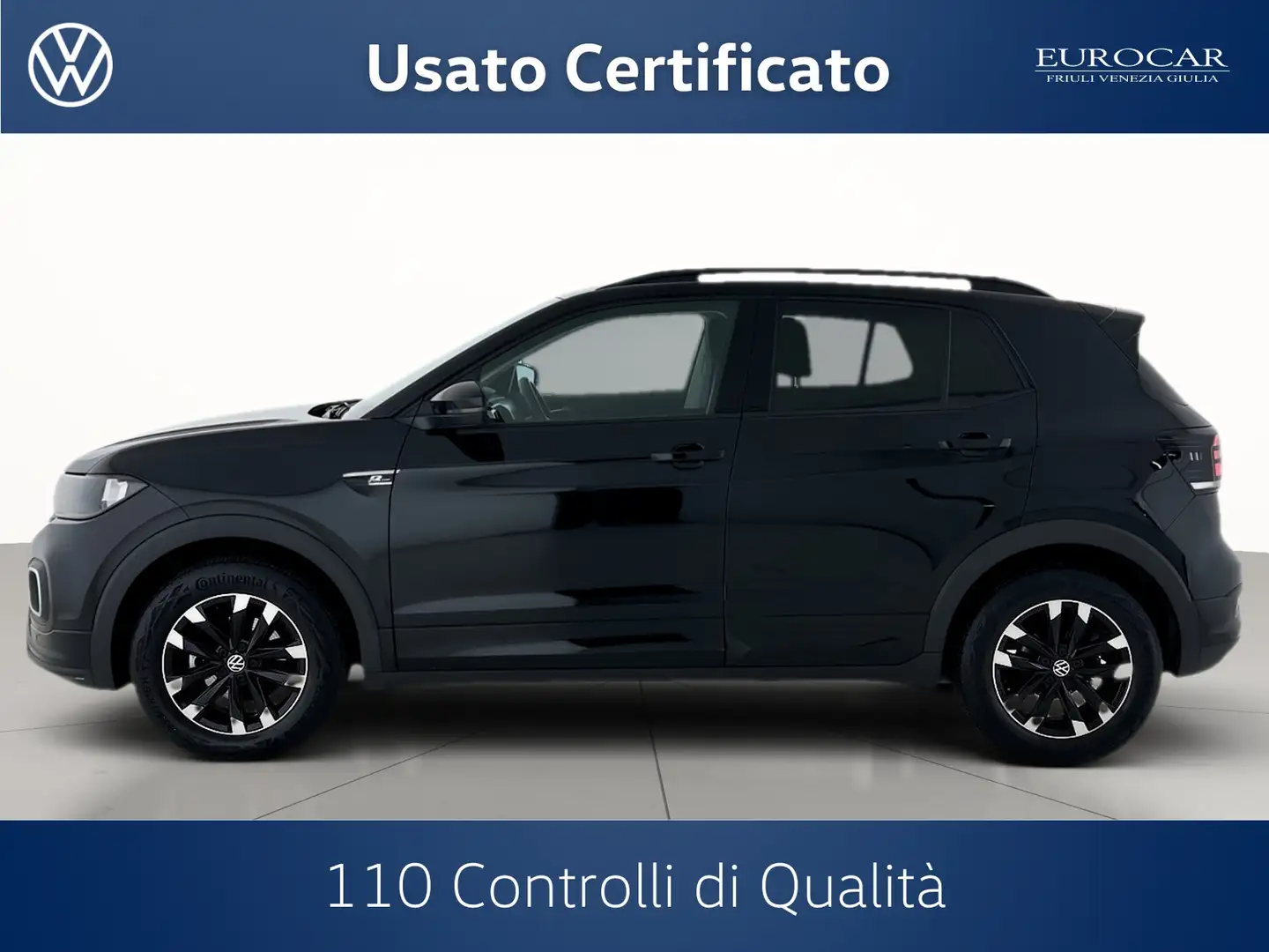 Volkswagen T-Cross 1.0 tsi sport 110cv dsg Negro - 2