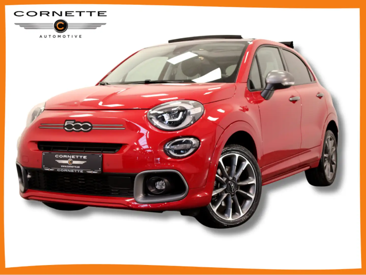 Fiat 500X 1.5 CABRIO DOLCEVITA Hybrid DC CARPLAY & MEER! Rouge - 1