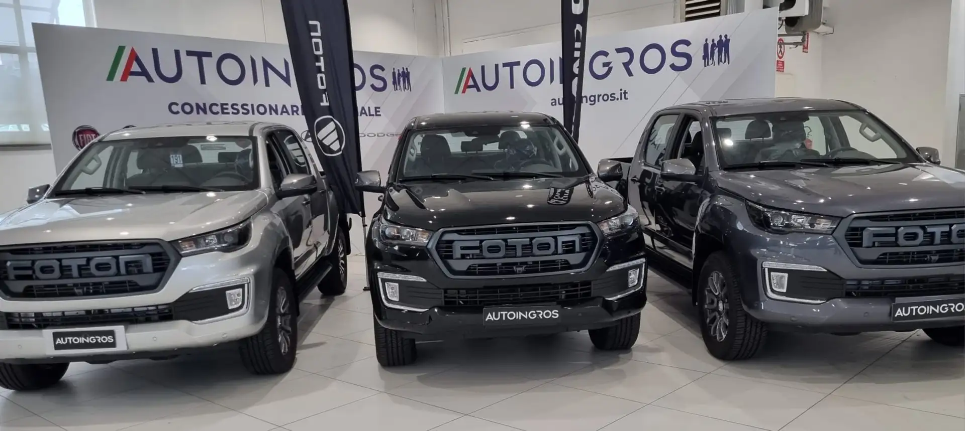 Foton Tunland G7 8AT PICK-UP 4X4 N1 NUOVO PRONTA CONSEGNA Grigio - 1