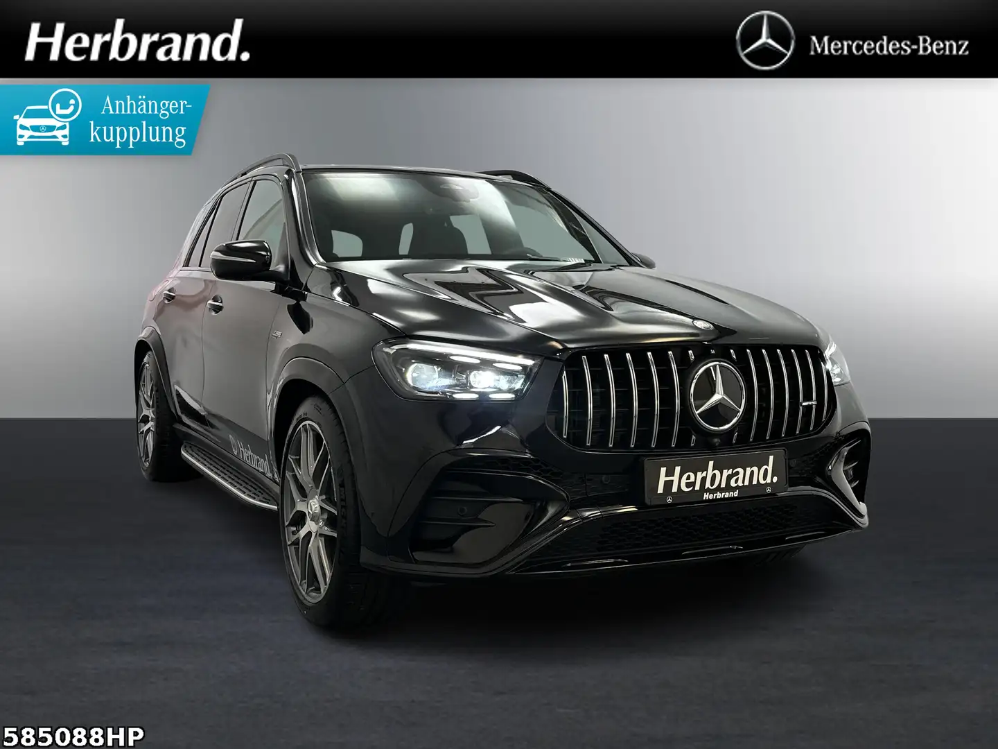 Mercedes-Benz GLE 53 AMG 4MATIC+ +PANO+NIGHT+AHK+HUD+DISTRONI+ Schwarz - 2