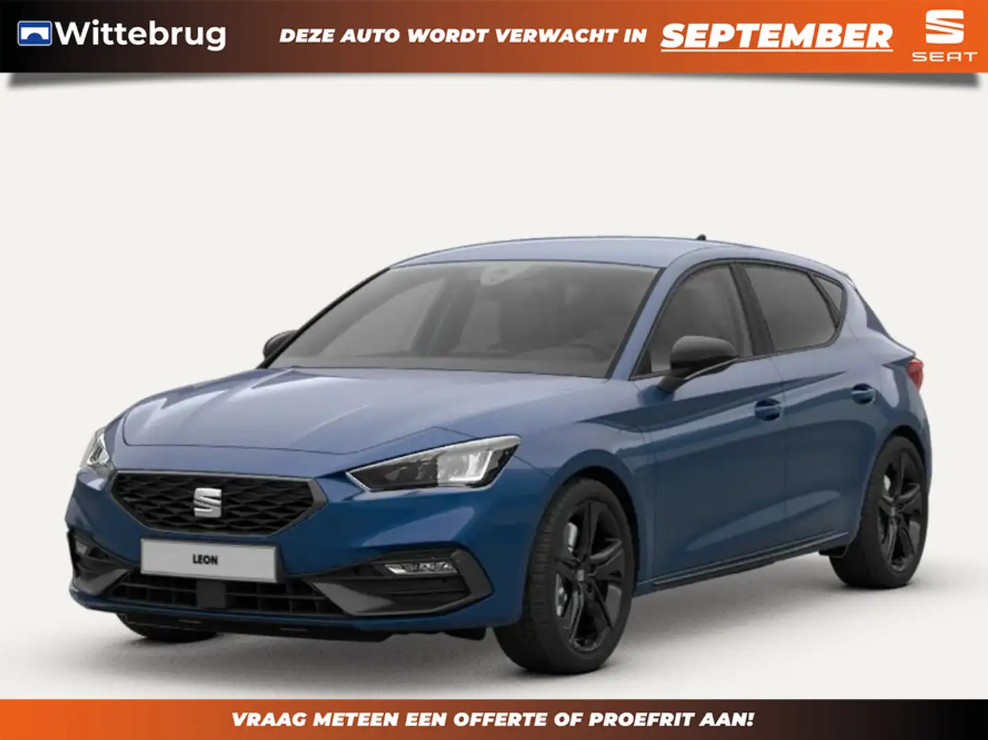 SEAT Leon e-Hybrid 1.5 TSI FR Business Blauw - 1