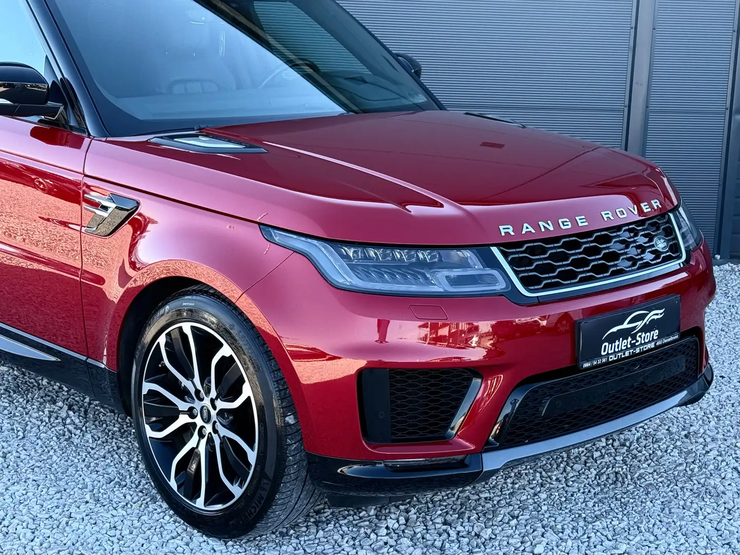 Land Rover Range Rover Sport HSE Hybrid*Dynamic*Facelift*Meridian*Bestpreis* Rot - 2