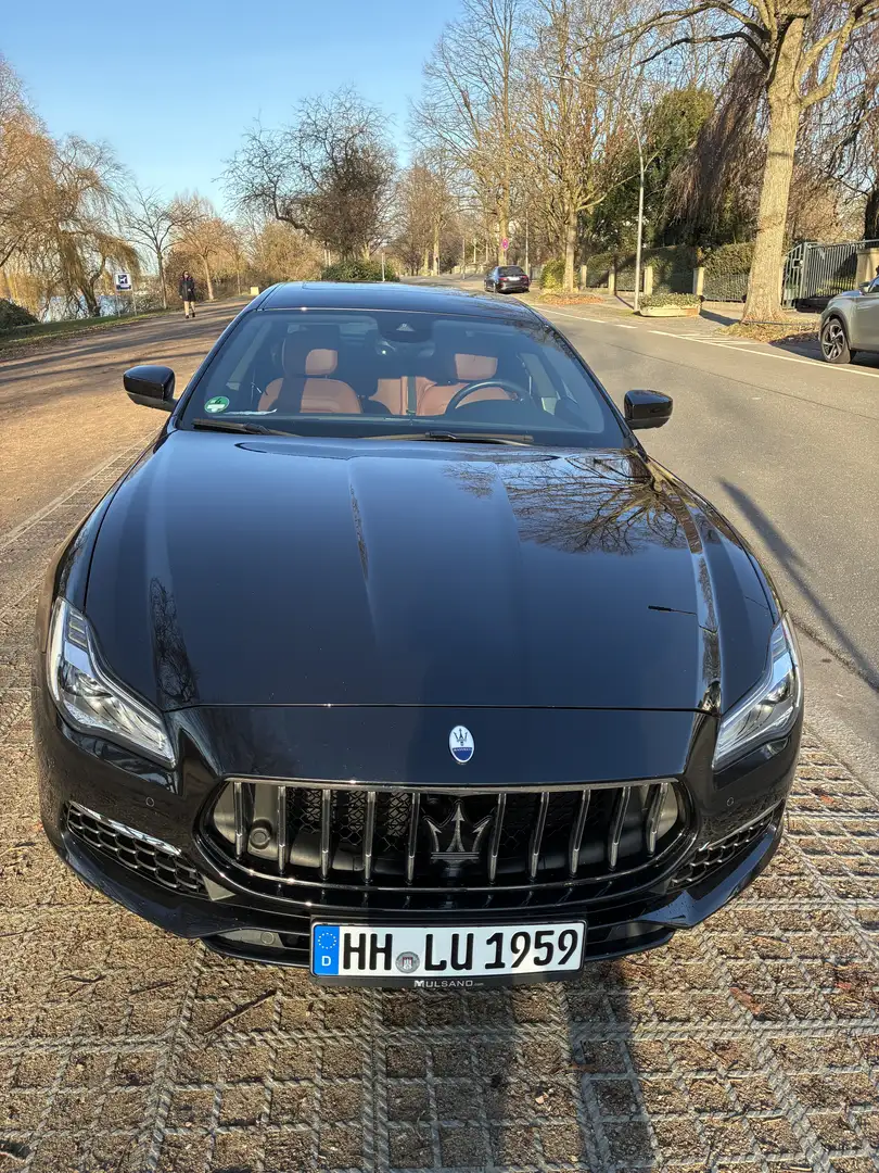 Maserati Quattroporte GT, MwSt, Service neu, 8 fach, Facelift,Carbon etc Schwarz - 2