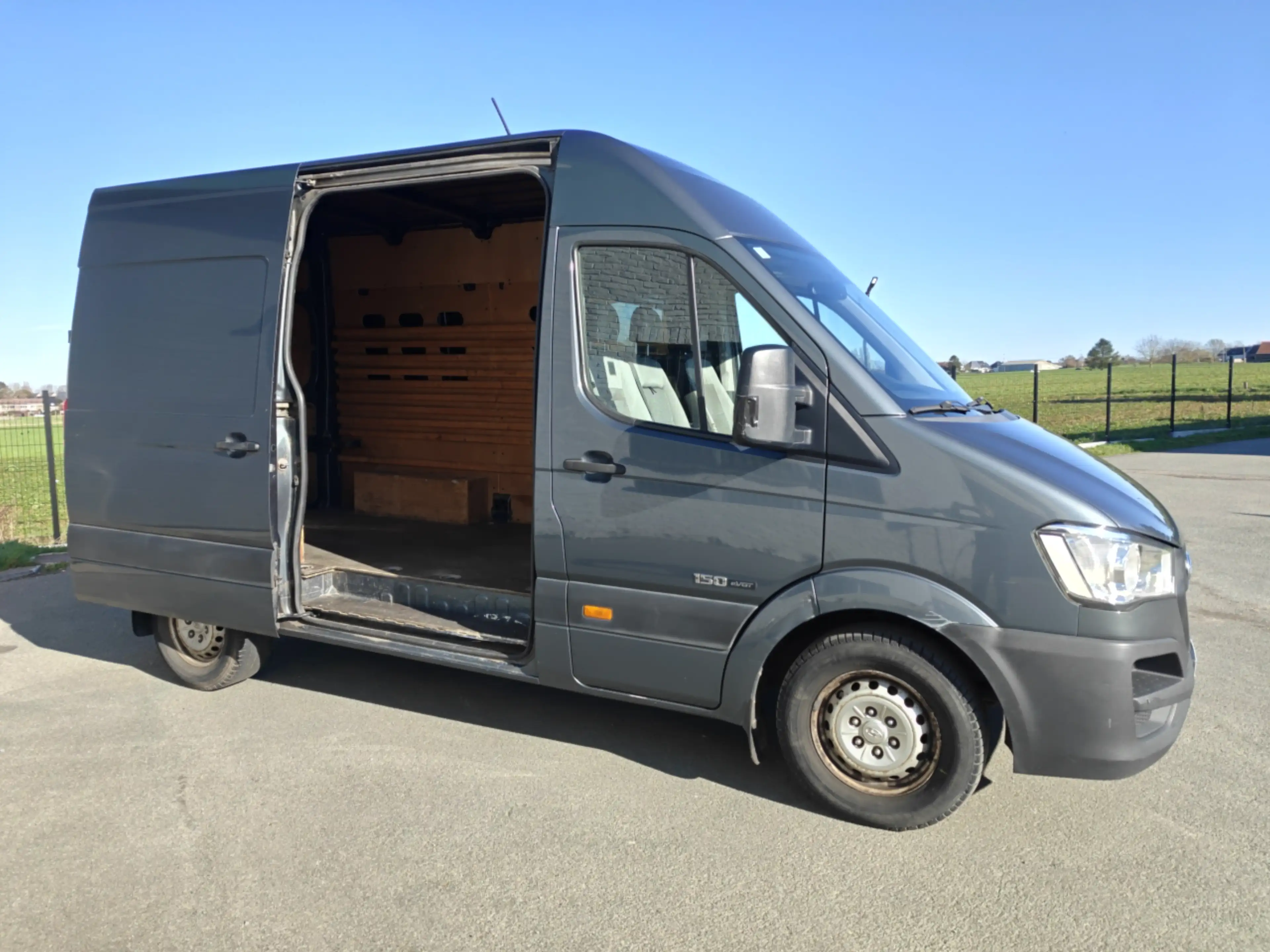 Hyundai H 350 crdi diesel 150pk L2H2 AIRCO -3 zitplaatsen/places — photo 8