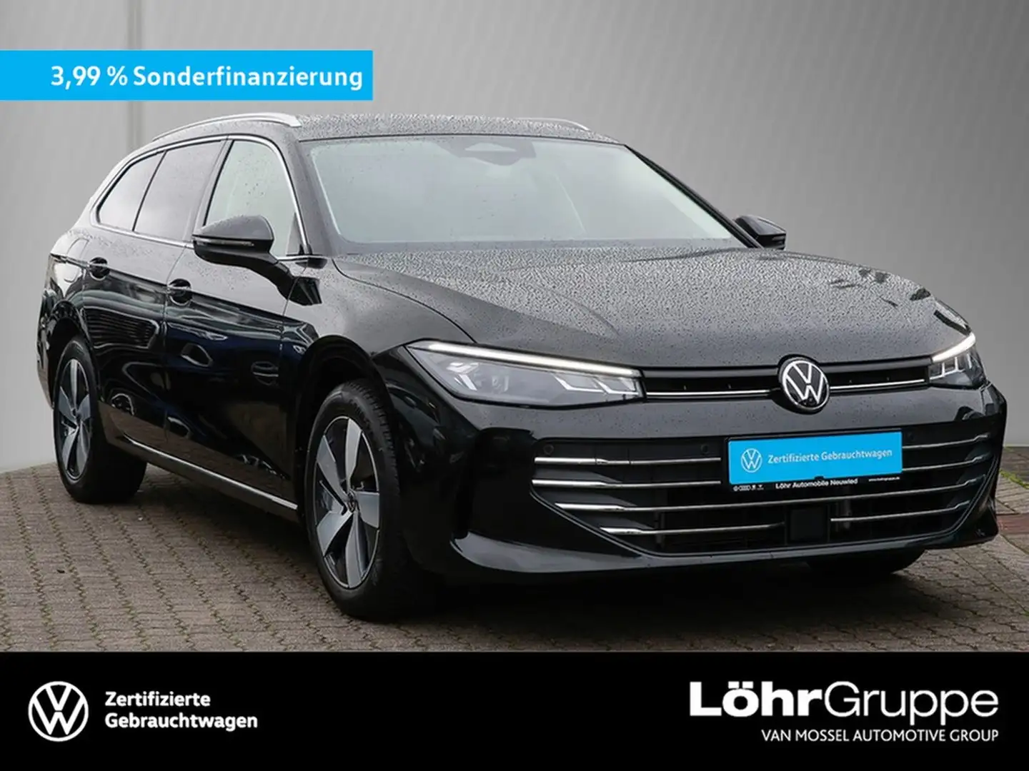 Volkswagen Passat Variant eTSI DSG Business /LED/AHK/RFK Schwarz - 1