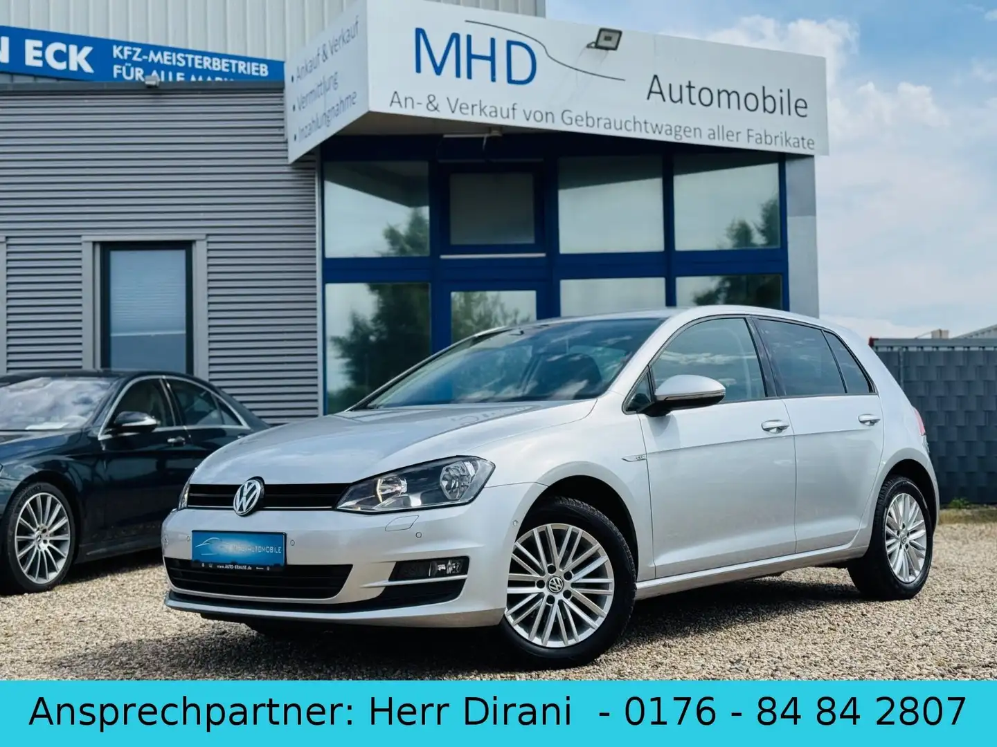 Volkswagen Golf VII Lim. Cup BMT *wenig KM* PDC* Argent - 1