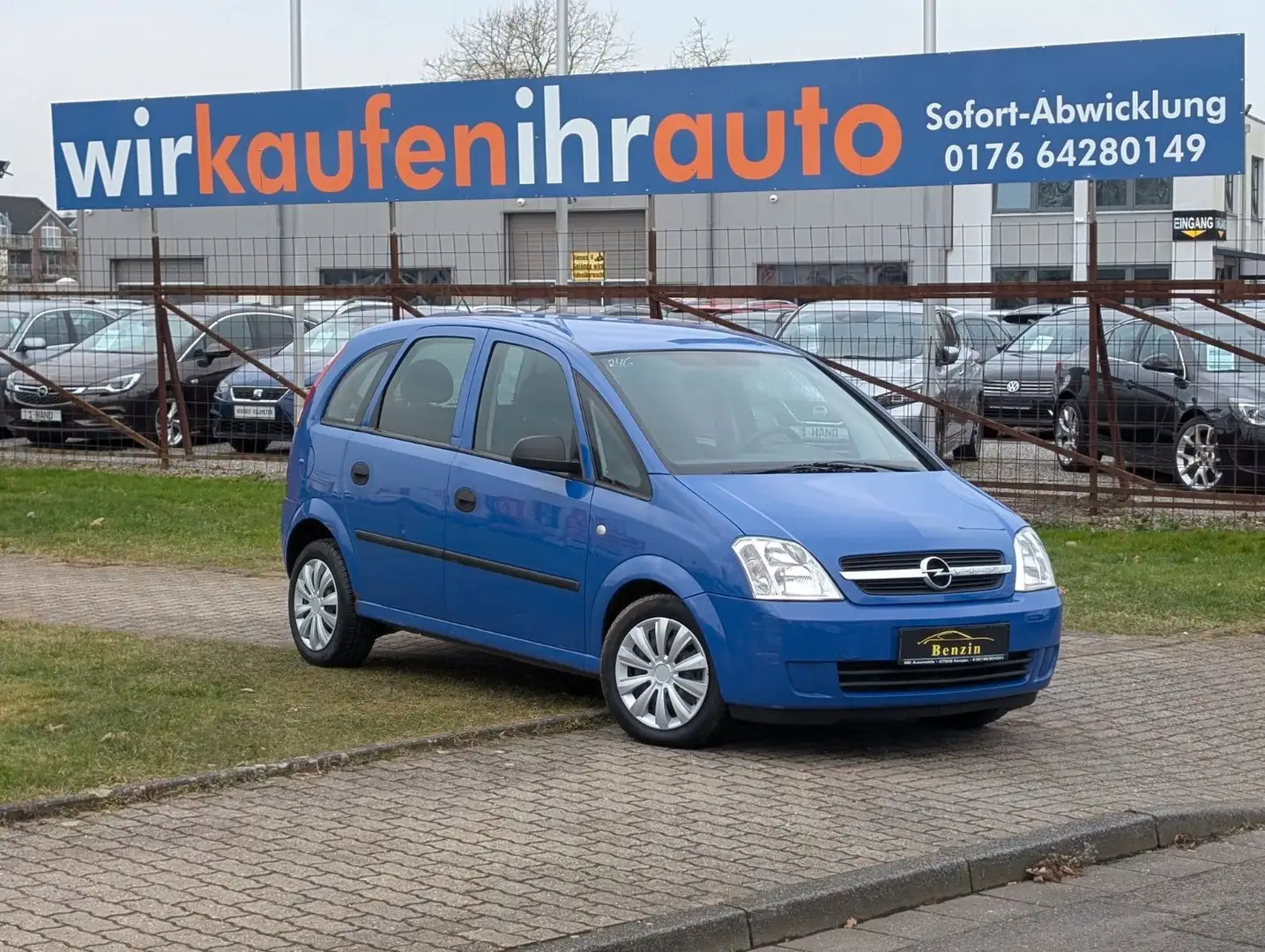 Opel Meriva Basis*RADIO-CD*ZV-FUNK*AHK !! Blau - 1