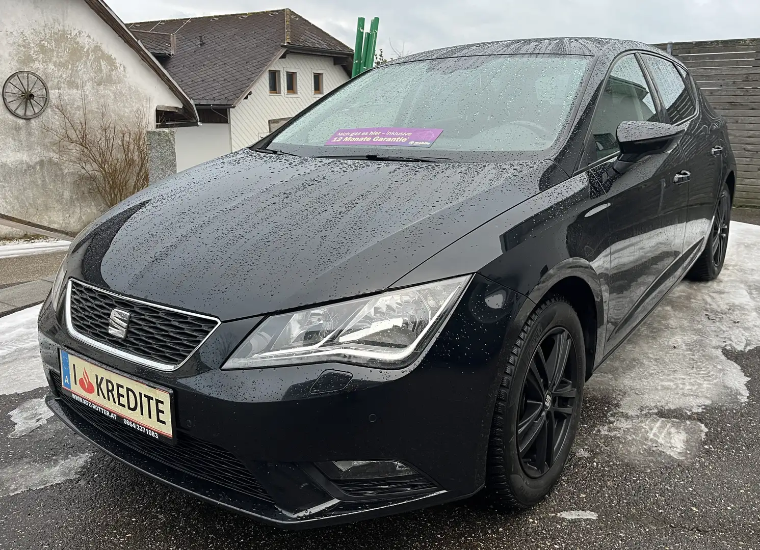 SEAT Leon 2,0 TDI Style*NSW*PDC*GRA*MFL*NAVI*MAL*8 fach ALU Schwarz - 1