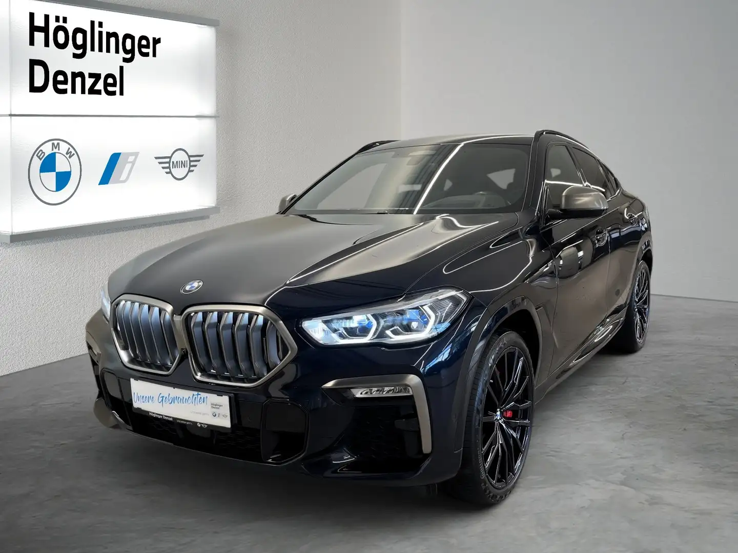 BMW X6 M50d Schwarz - 1