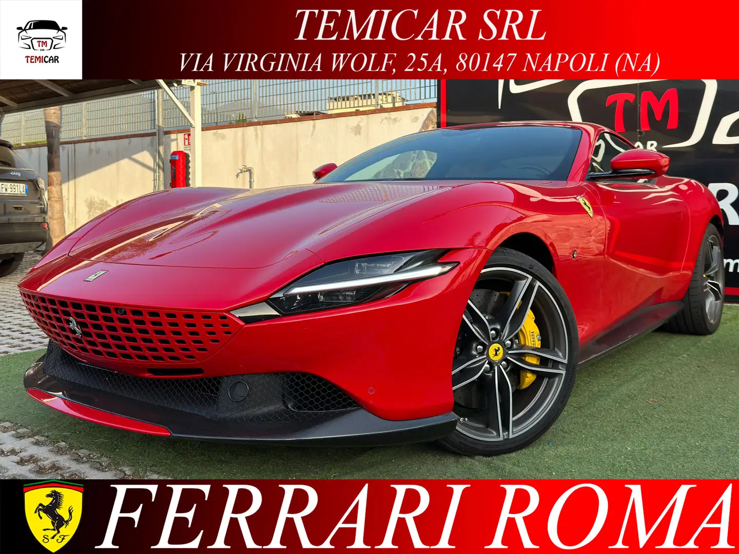 Ferrari Roma Roma 3.9 F1 Rood - 1