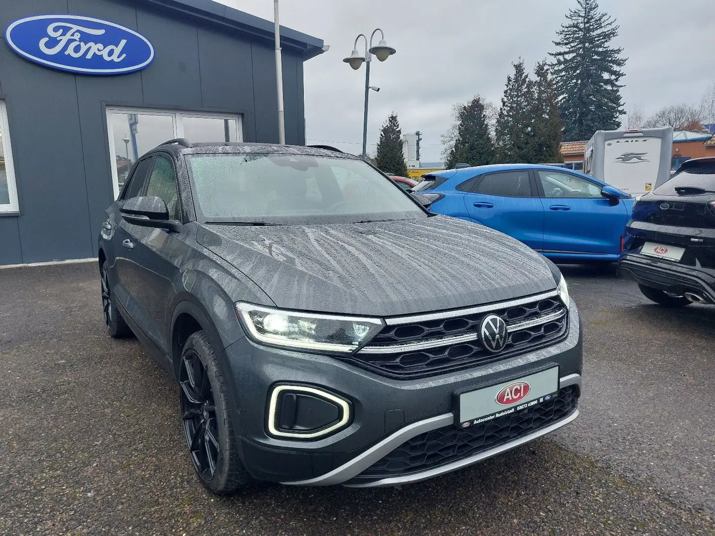 Volkswagen T-Roc Style Black Assistenzpaket/AHK Grau - 2