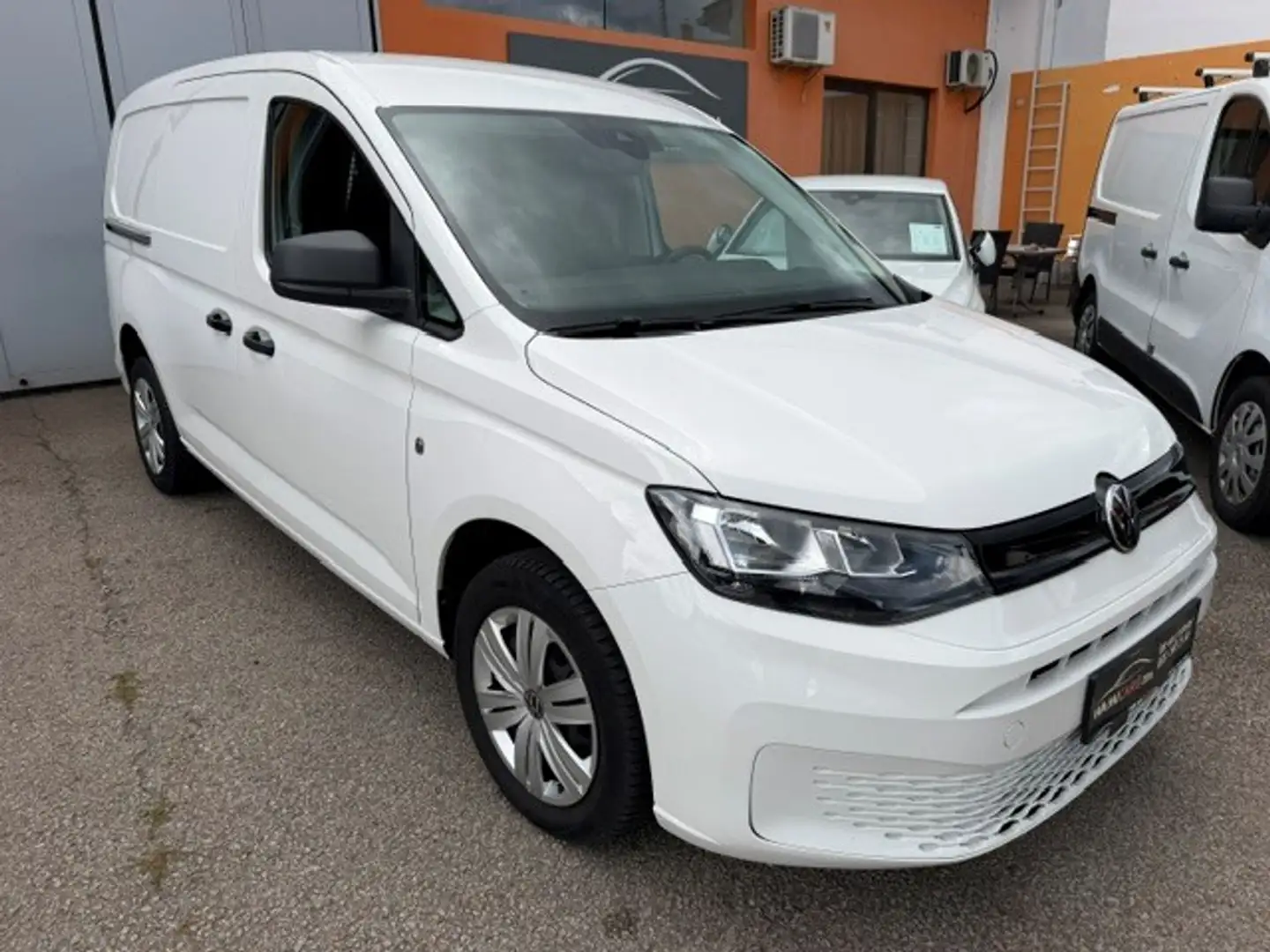Volkswagen Caddy Maxi DSG Weiß - 2
