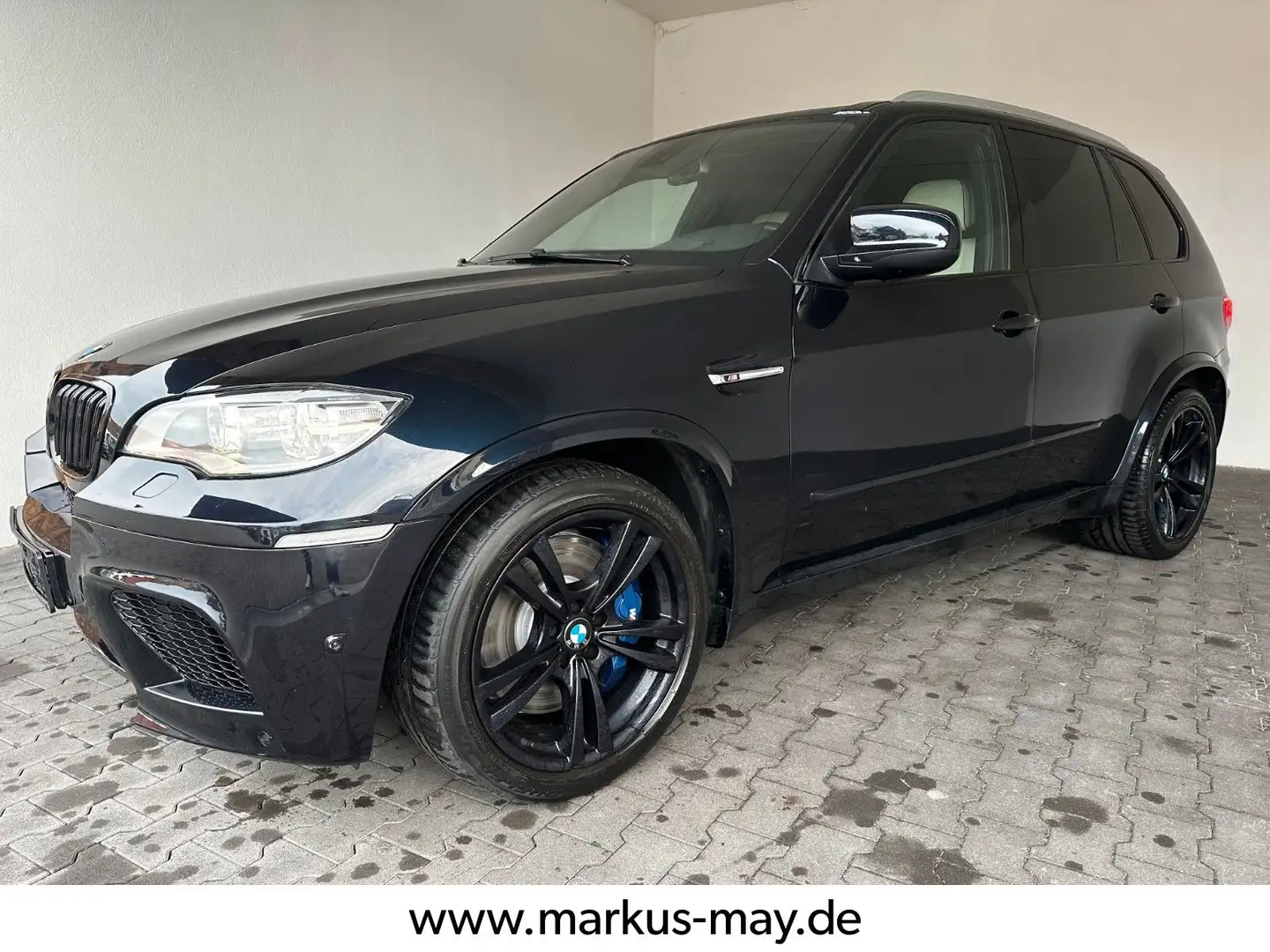 BMW X5 M Sport AHK LED NaviProf Leder HeadUp Zwart - 1