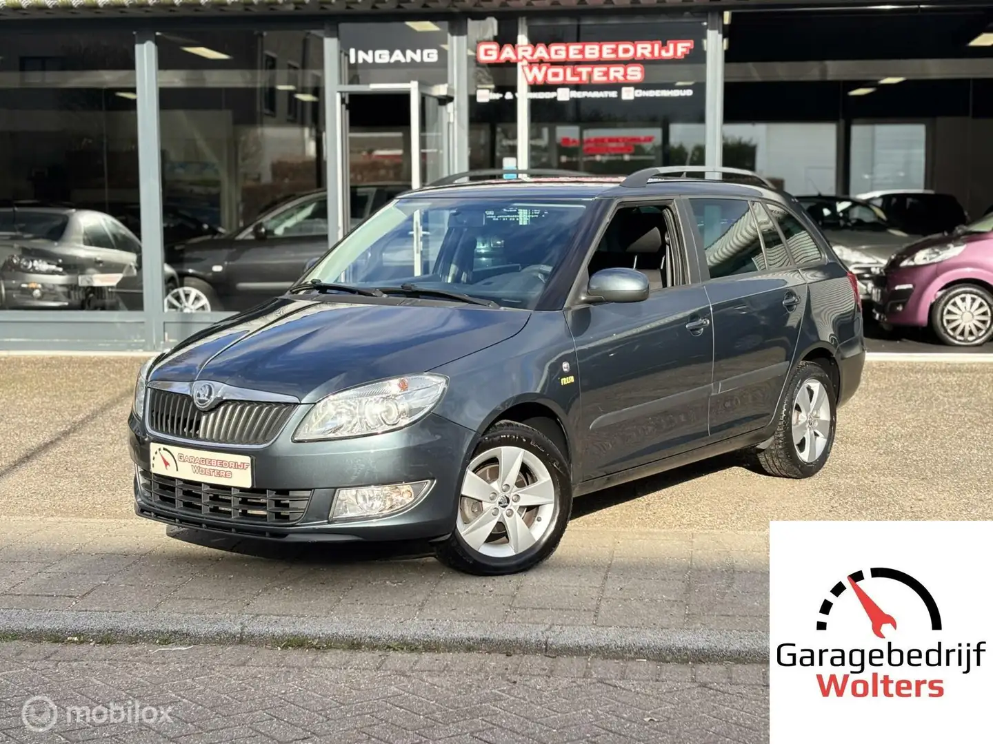 Skoda Fabia Combi 1.2 TSI Sprint Pro navi parkeerhulp nw apk Grau - 1