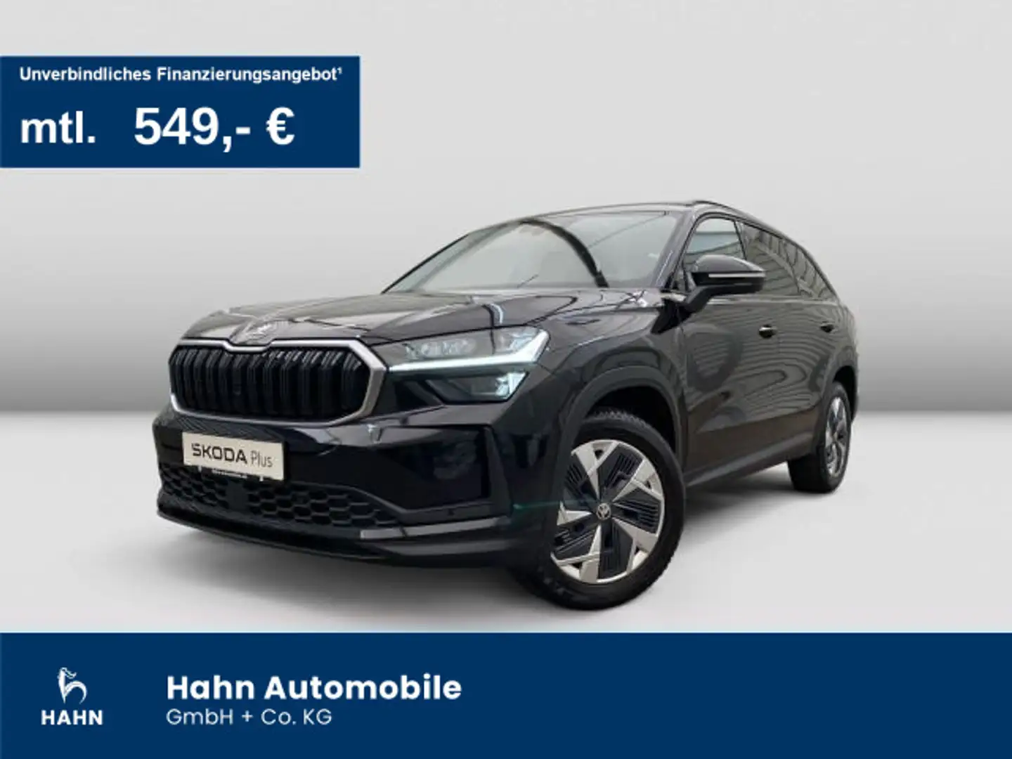 Skoda Kodiaq 2.0TDI DSG 4x4 Matrix AHK ACC 7-Sitzer Schwarz - 1