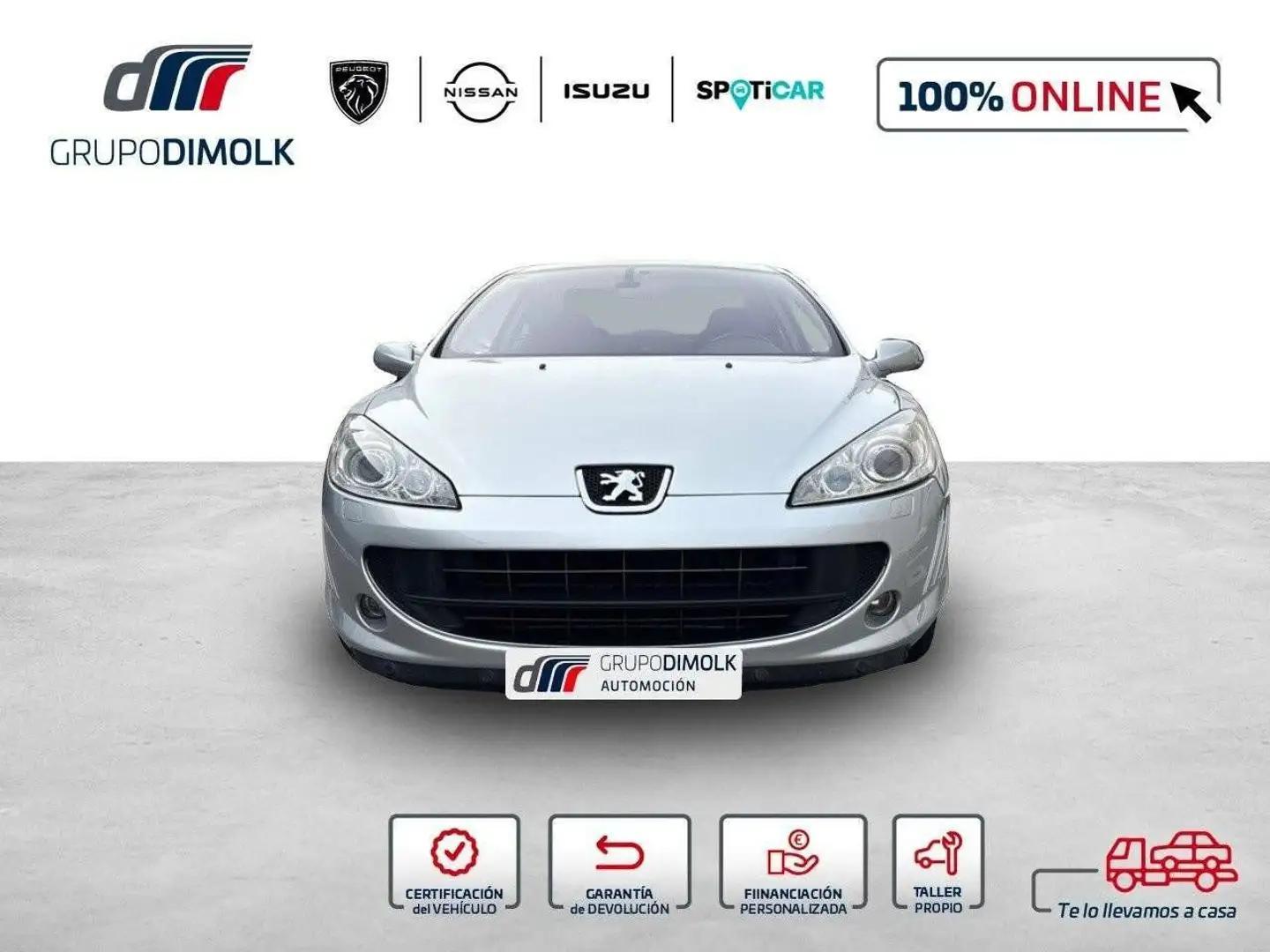 Peugeot 407 Coupé 2.0HDI Pack Grau - 2