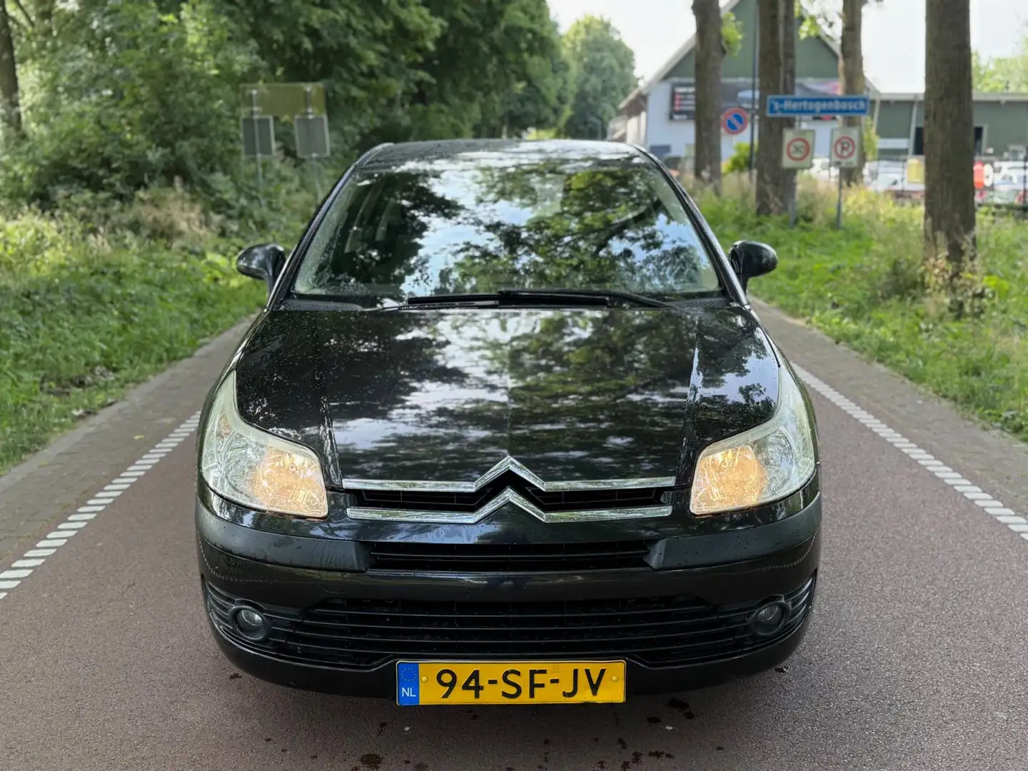 Citroen C4 1.4-16V Ligne Prestige AIRCO!5DEURS!APK!KOOPJE! Nero - 2