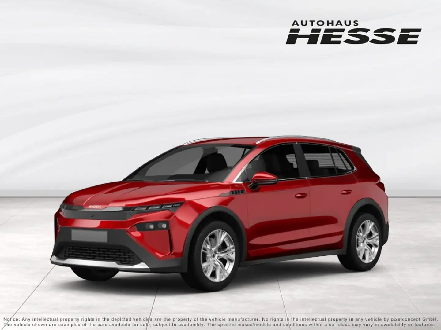 Skoda Elroq 60 Sportline 63 kWh 150 kW 1-G Automatik, Navi, AC crvena - 2