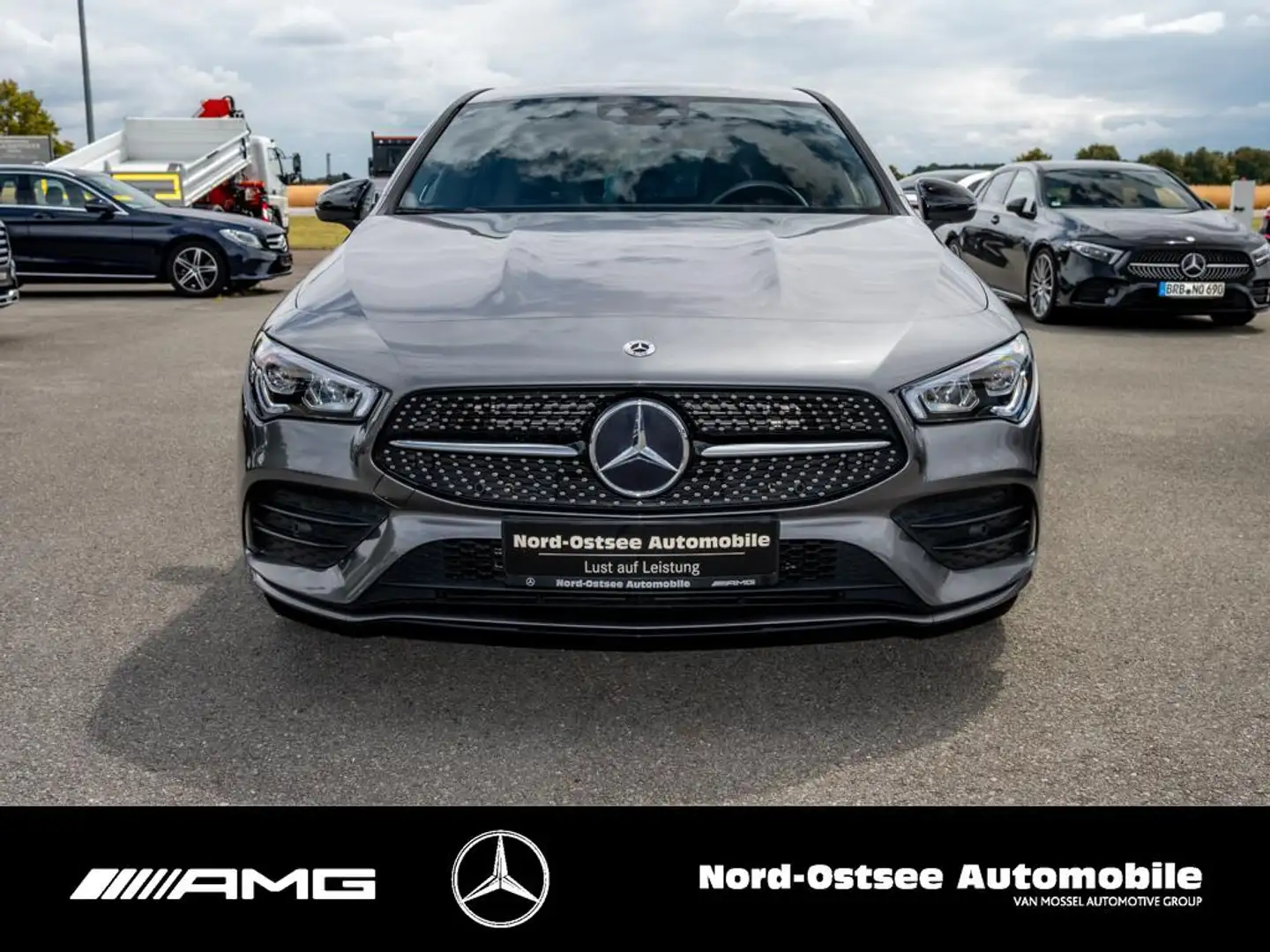 Mercedes-Benz CLA 250 e SB AMG NIGHT KAMERA LED TEMPO SHZ NAVI Gris - 2