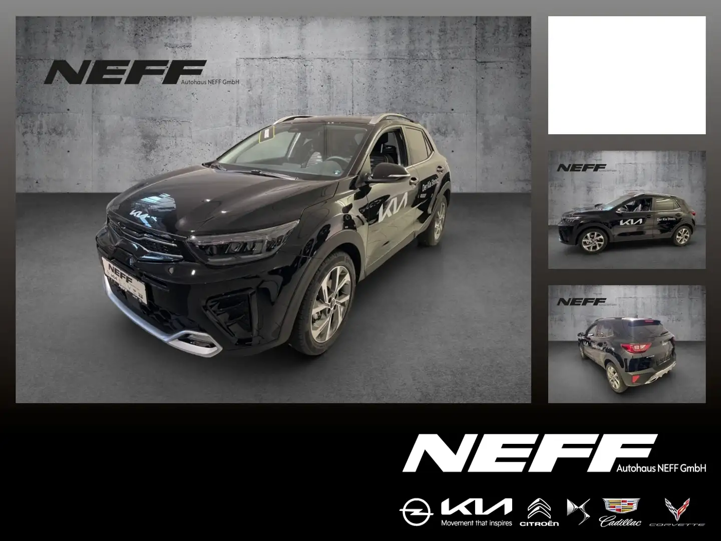 Kia Stonic (Facelift) 1.0 T-GDI Mild-Hybrid GT Line Nero - 1