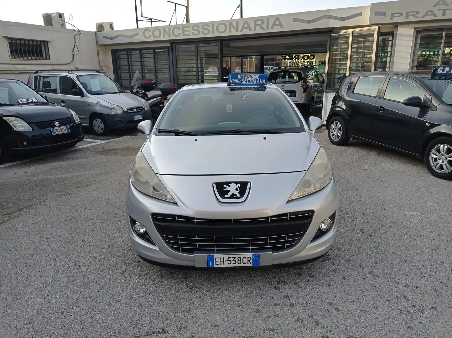 Peugeot 207 207 CABRIO 1.6 VTi 120CV CC Féline Argento - 2