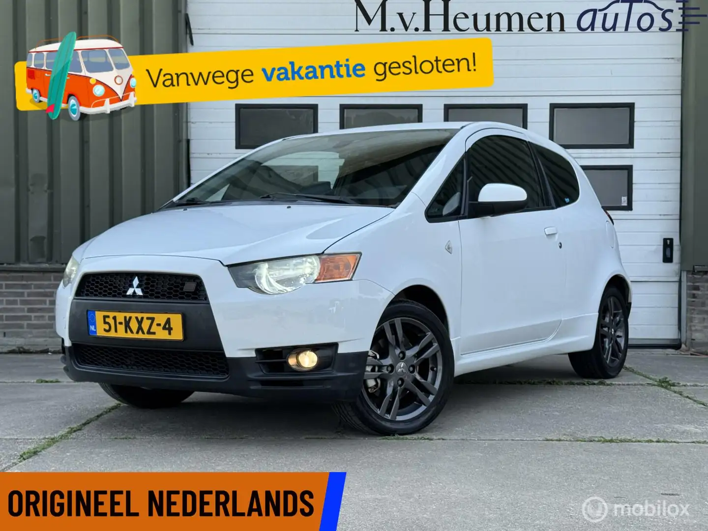 Mitsubishi Colt 1.5 Ralliart 150PK ORG. NED. Airco Cruise Weiß - 1